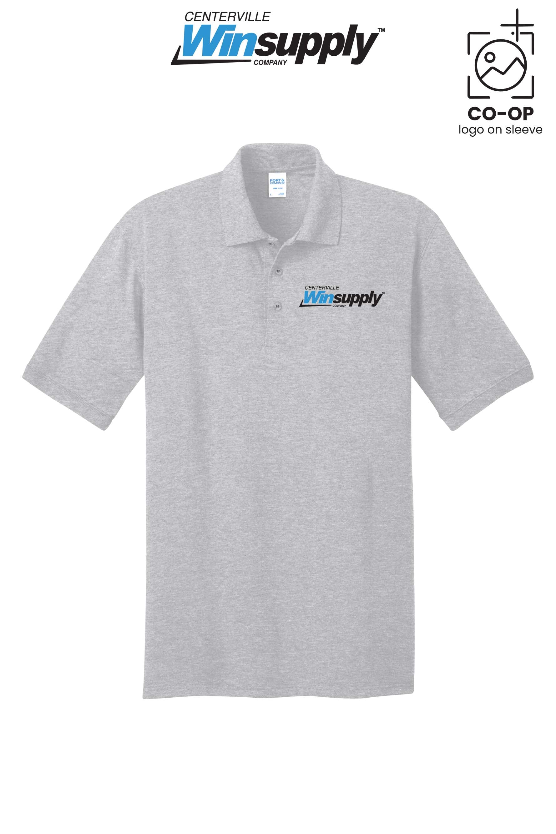 Port & Co™ Core Blend Jersey Knit Polo - Winsupply Centerville OH
