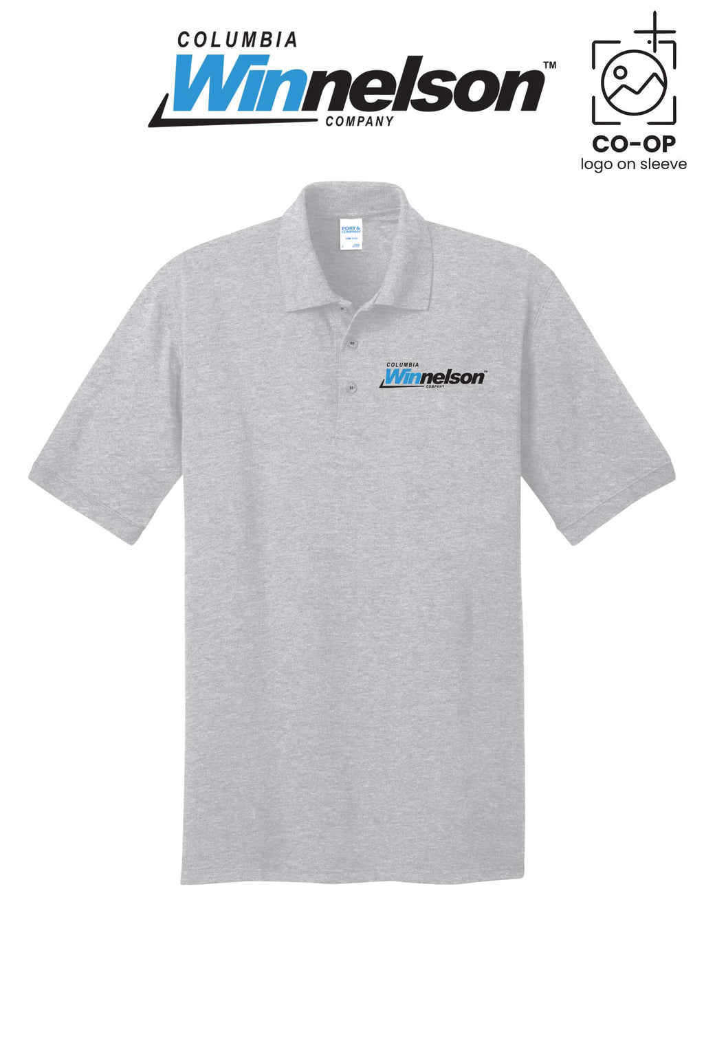 Port & Co™ Core Blend Jersey Knit Polo - Columbia MO Winnelson