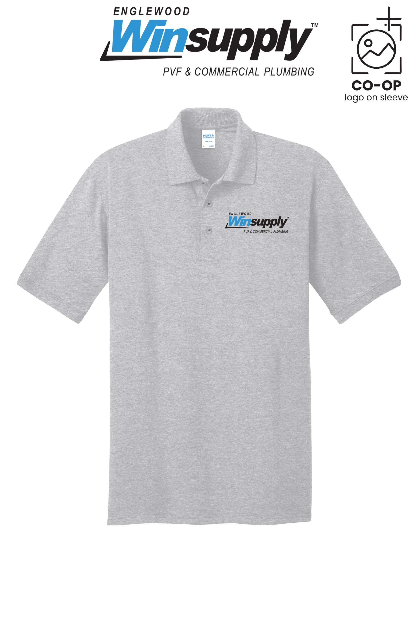 Port & Co™ Core Blend Jersey Knit Polo - Englewood Winsupply
