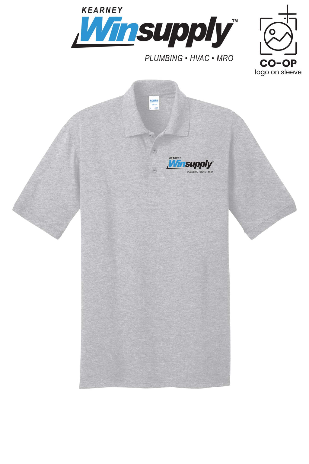 Port & Co™ Core Blend Jersey Knit Polo - Kearney Winsupply