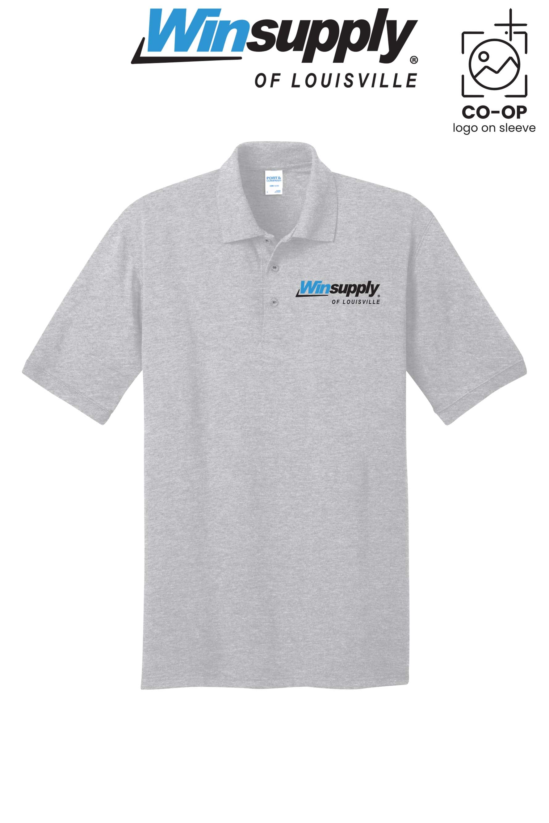 Port & Co™ Core Blend Jersey Knit Polo - Winsupply of Louisville KY