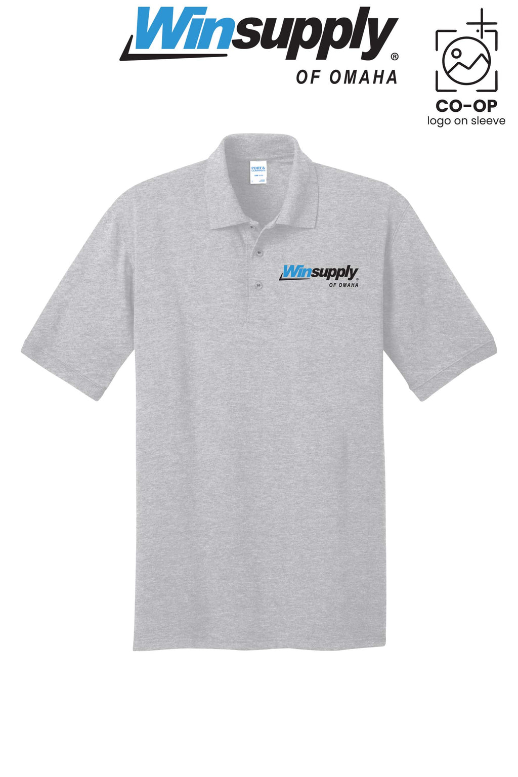 Port & Co™ Core Blend Jersey Knit Polo - Winsupply of Omaha
