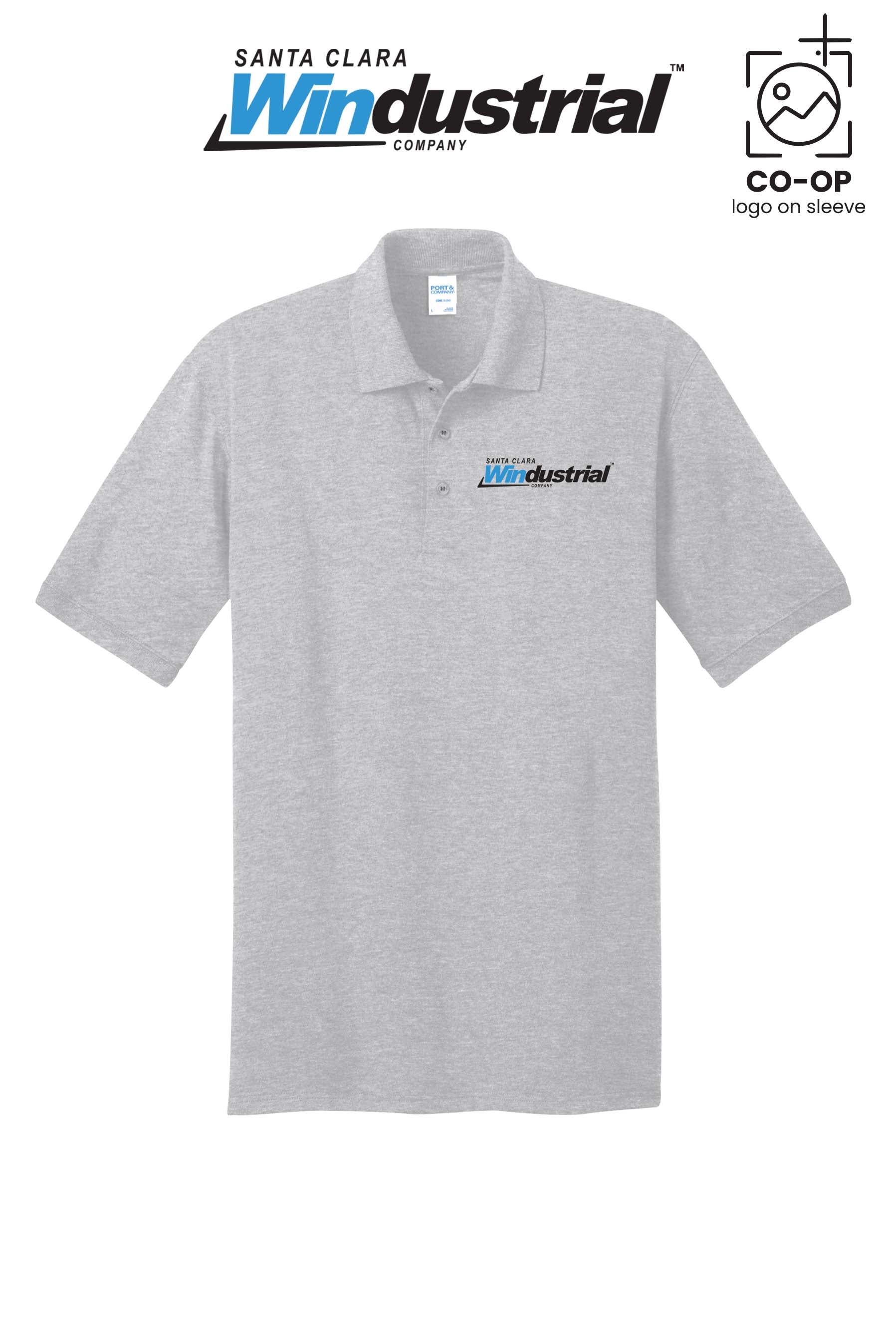 Port & Co™ Core Blend Jersey Knit Polo - Santa Clara Windustrial