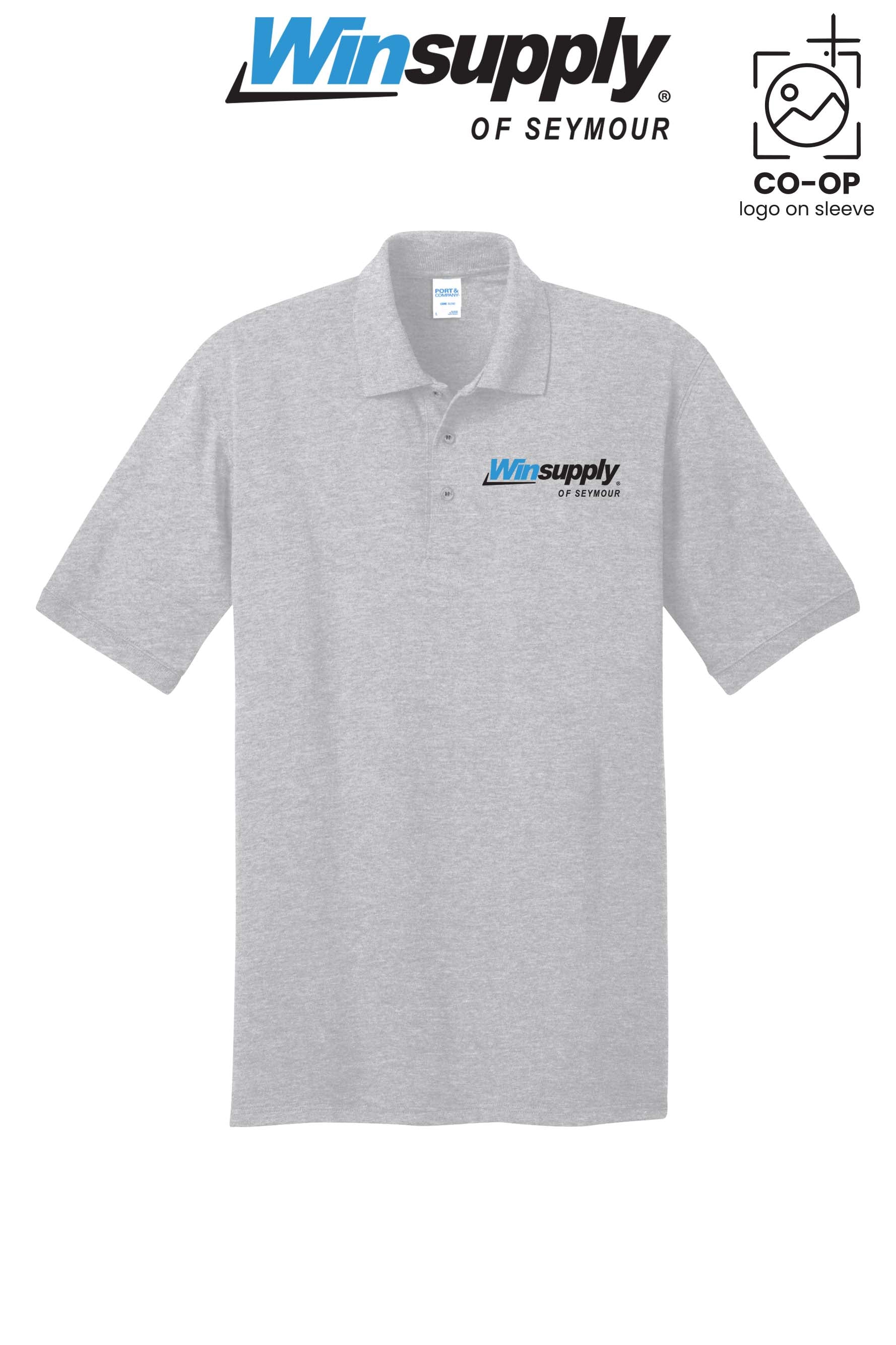 Port & Co™ Core Blend Jersey Knit Polo - Winsupply of Seymour IN