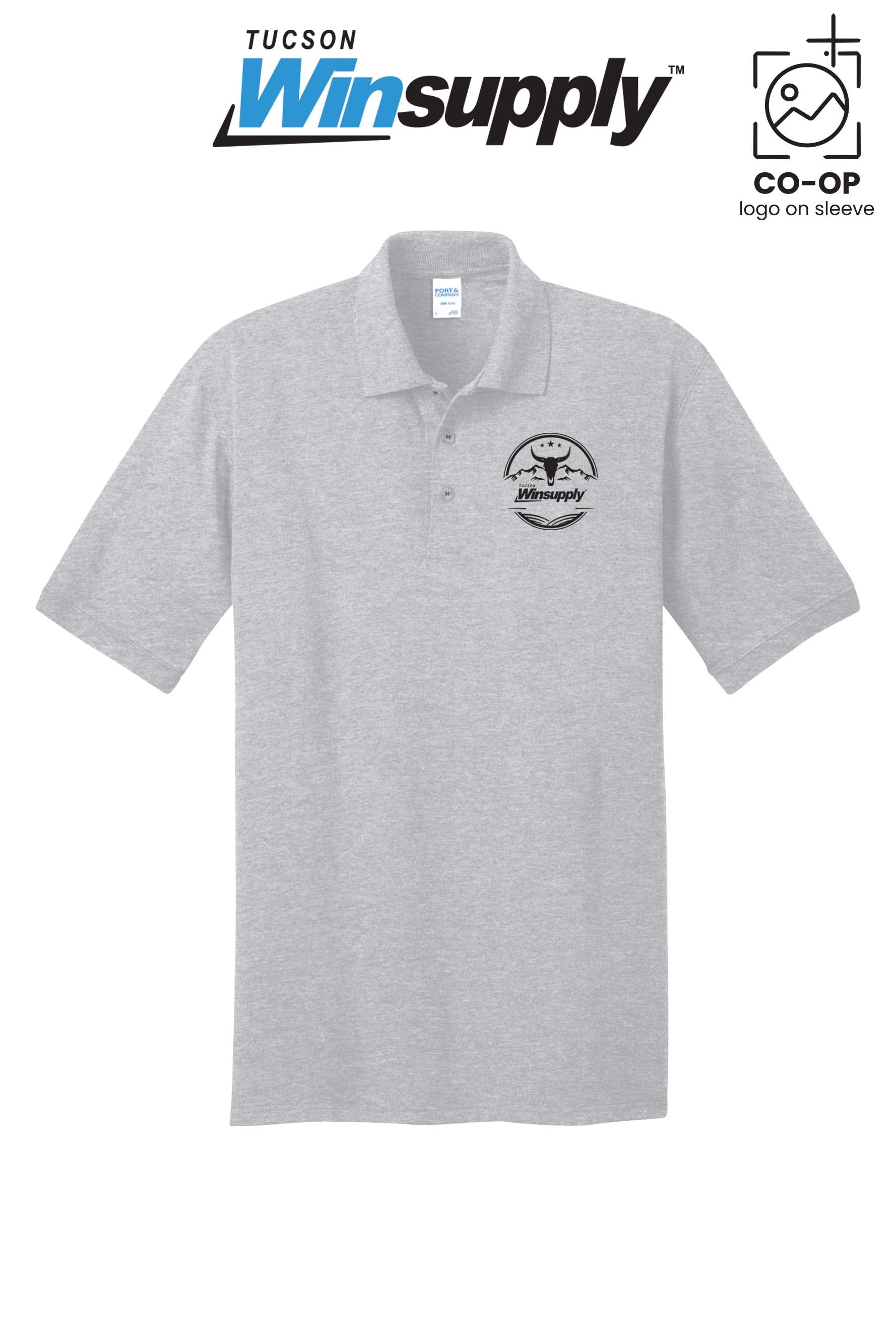 Port & Co™ Core Blend Jersey Knit Polo - Winsupply Tucson AZ