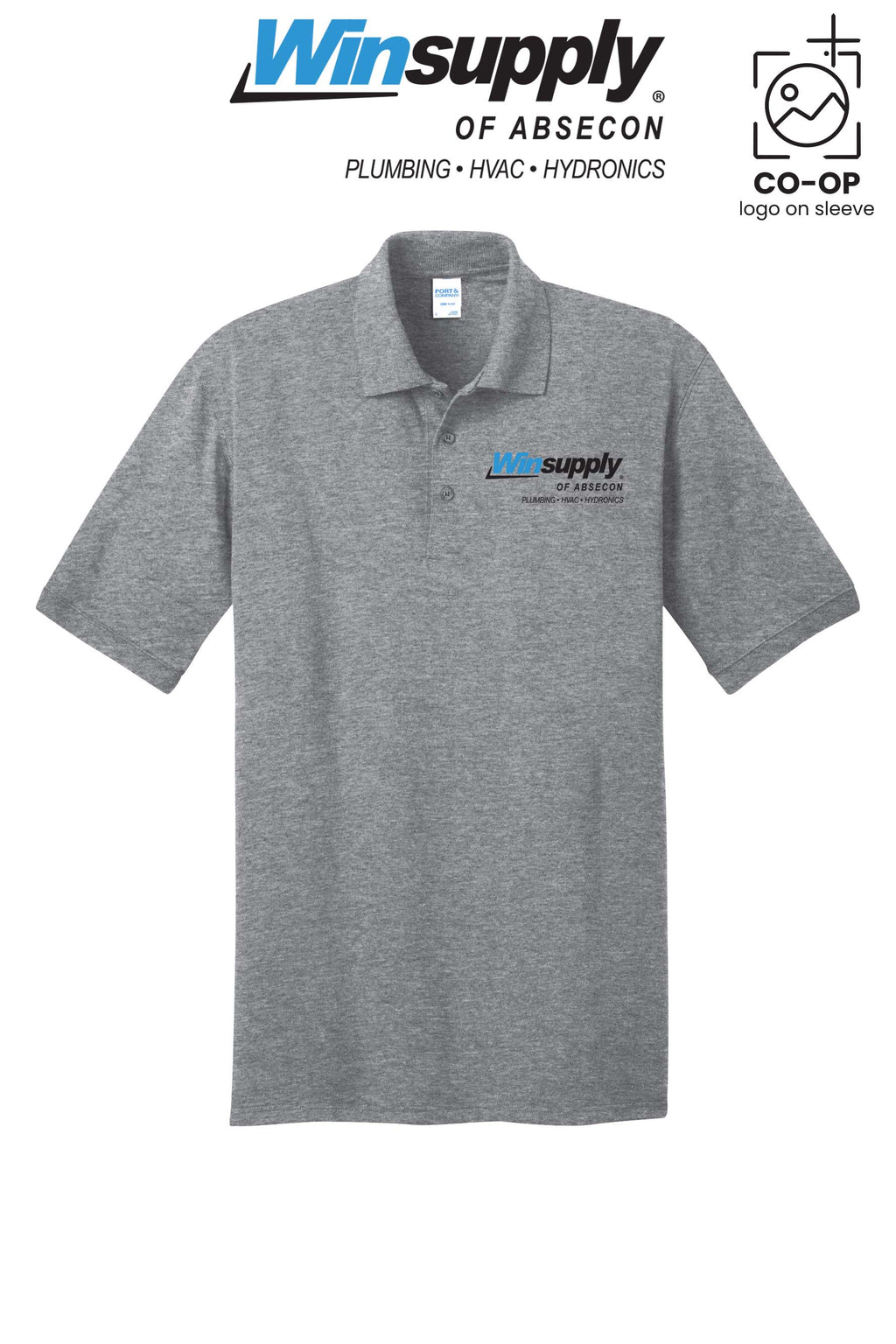 Port & Co™ Core Blend Jersey Knit Polo - Winsupply of Absecon