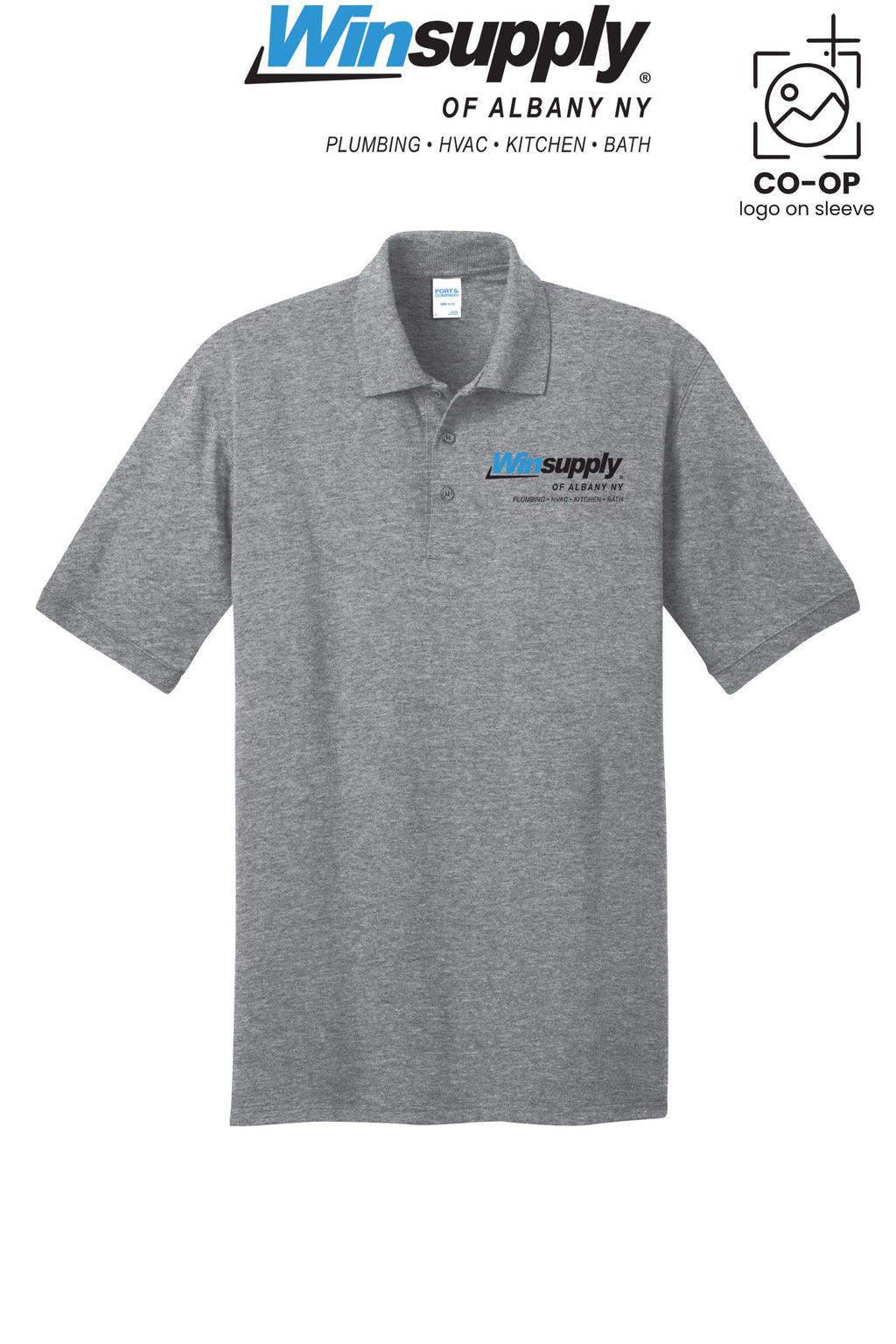 Port & Co™ Core Blend Jersey Knit Polo - Winsupply of Albany NY