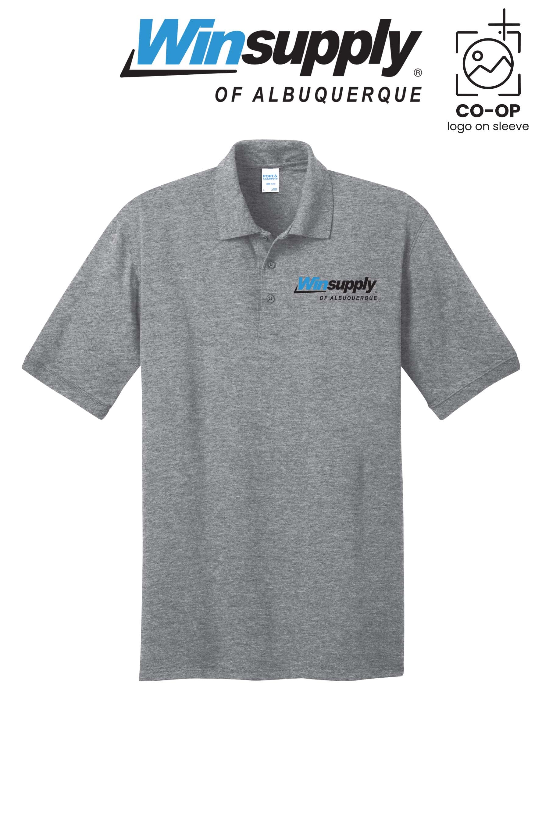 Port & Co™ Core Blend Jersey Knit Polo - Winsupply of Albuquerque