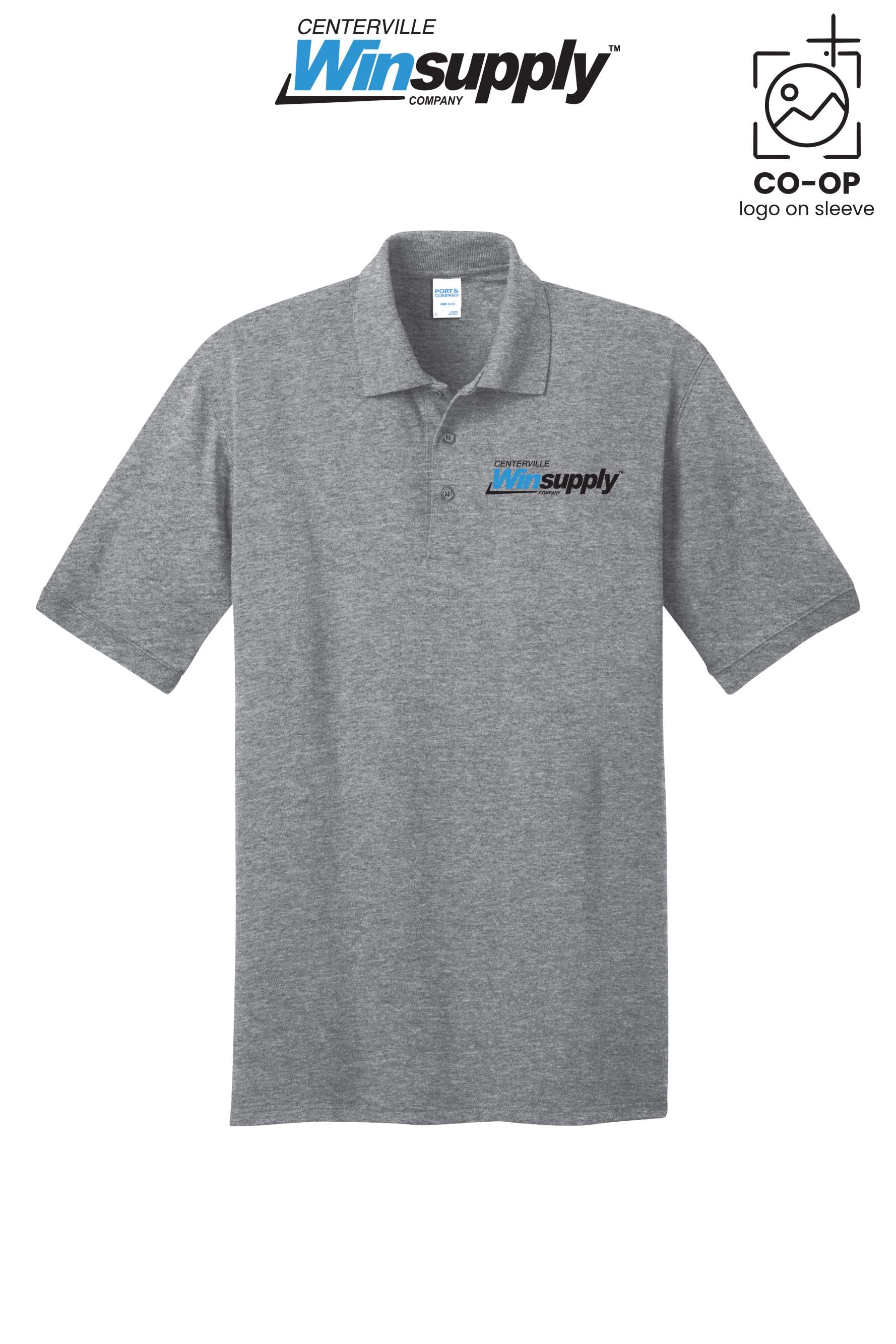 Port & Co™ Core Blend Jersey Knit Polo - Winsupply Centerville OH