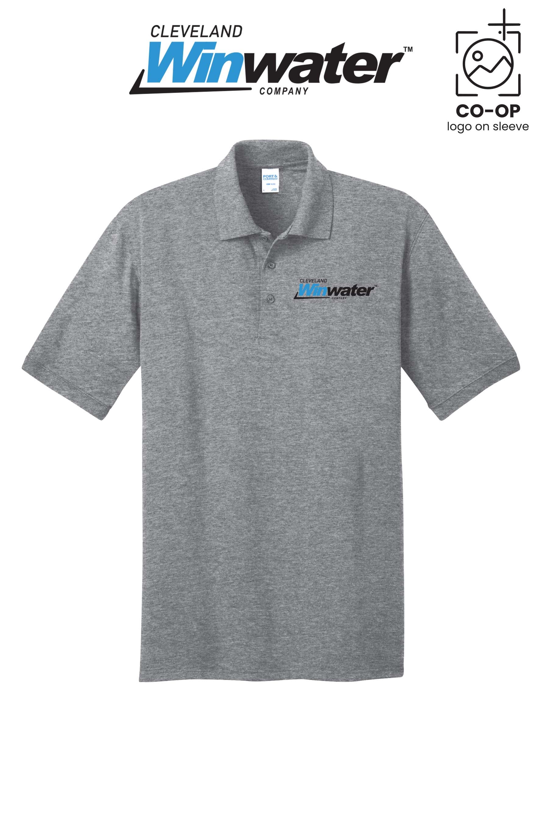Port & Co™ Core Blend Jersey Knit Polo - Winwater of Cleveland