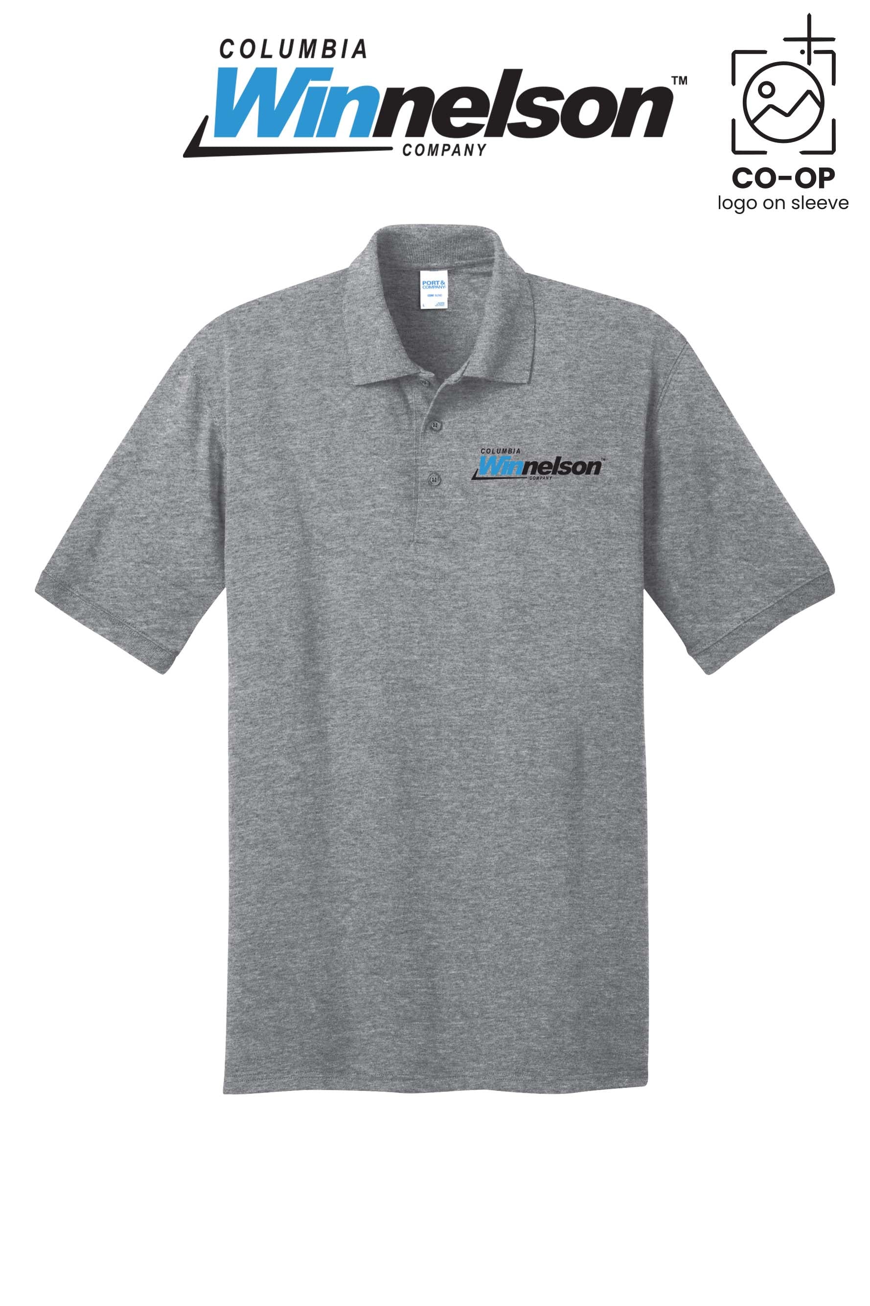 Port & Co™ Core Blend Jersey Knit Polo - Columbia MO Winnelson