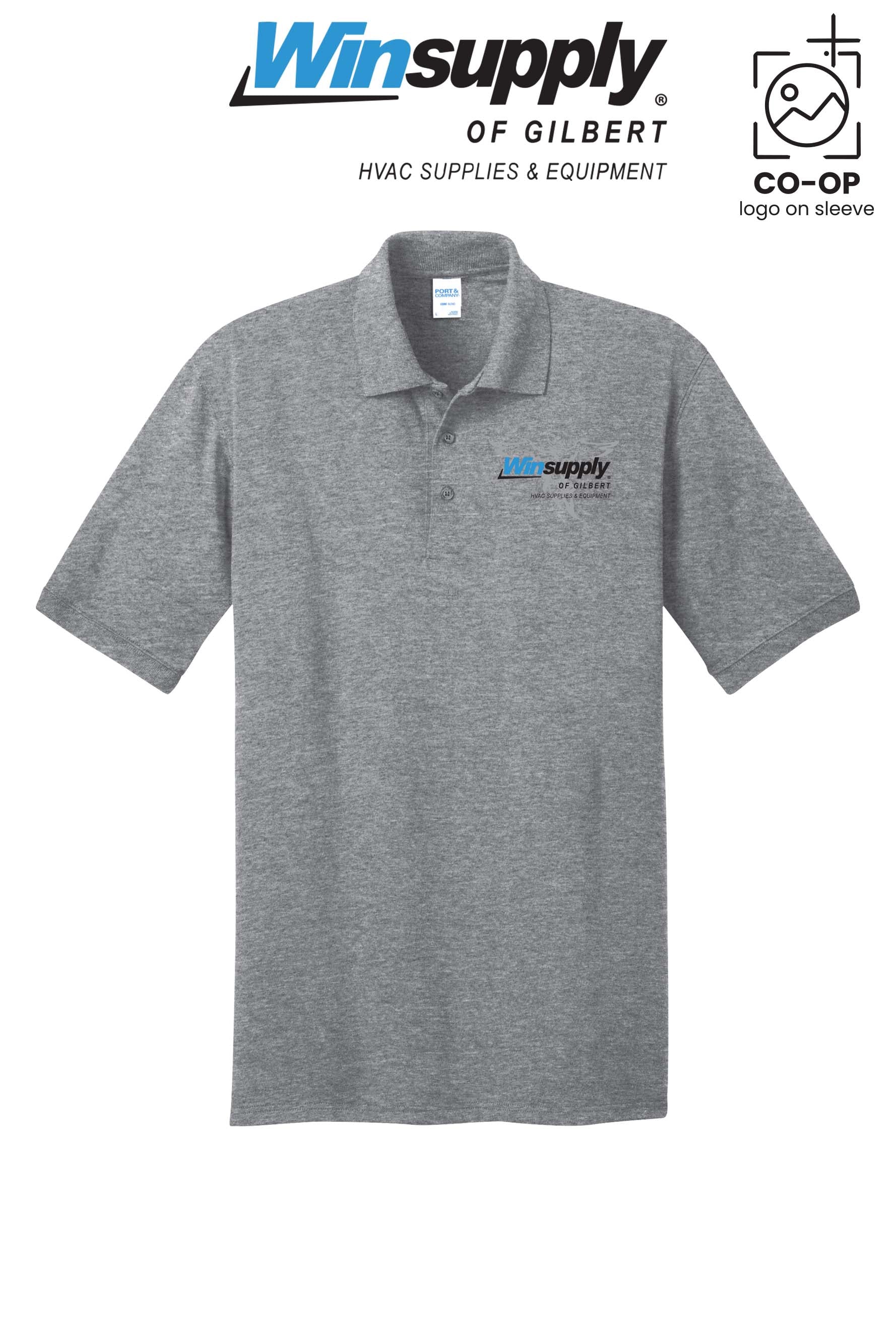 Port & Co™ Core Blend Jersey Knit Polo - Winsupply of Gilbert