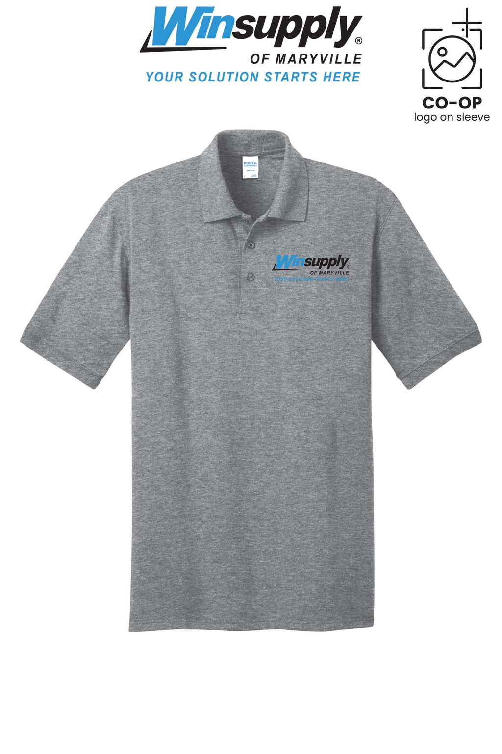 Port & Co™ Core Blend Jersey Knit Polo - Winsupply of Maryville