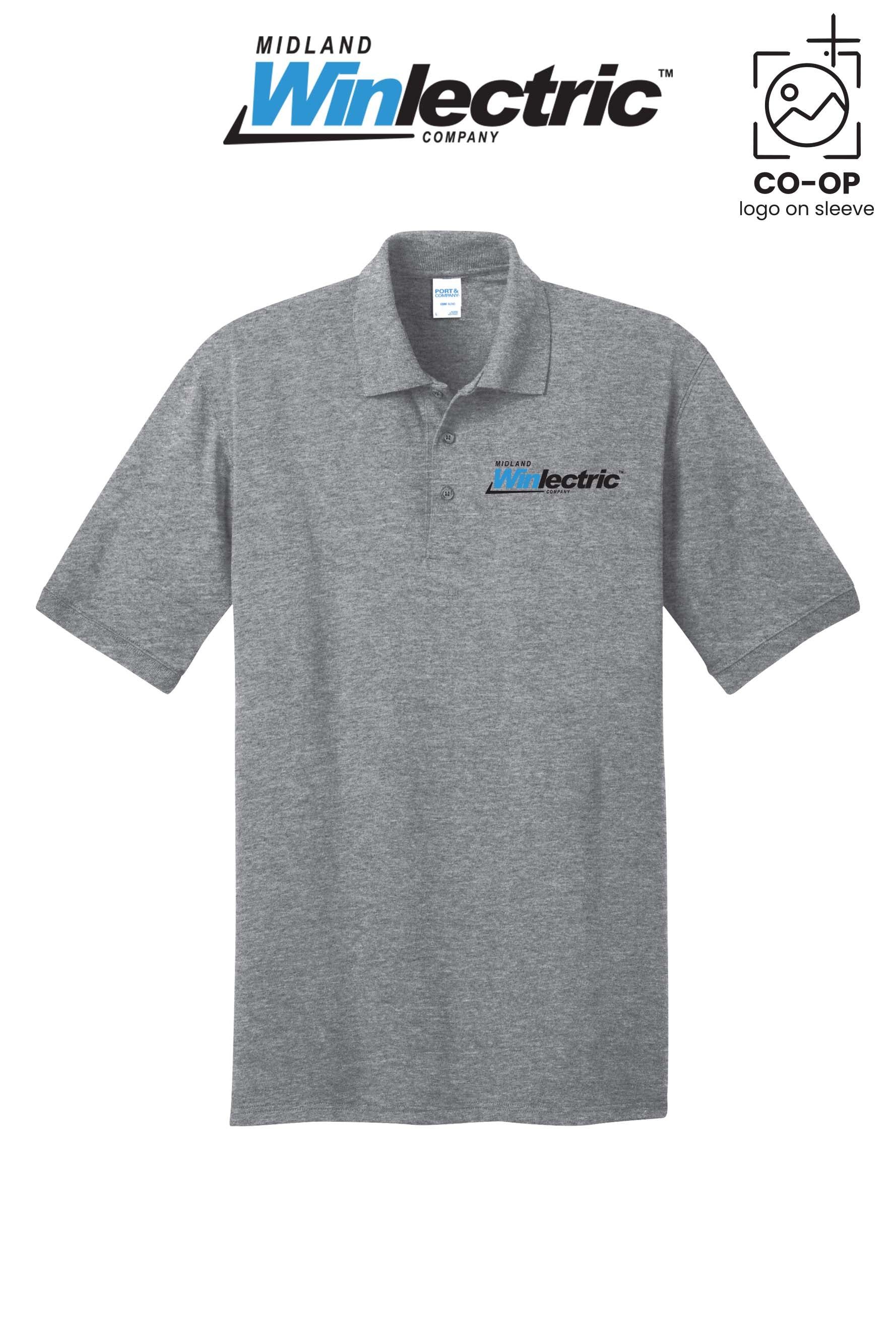 Port & Co™ Core Blend Jersey Knit Polo - Winlectric of Midland