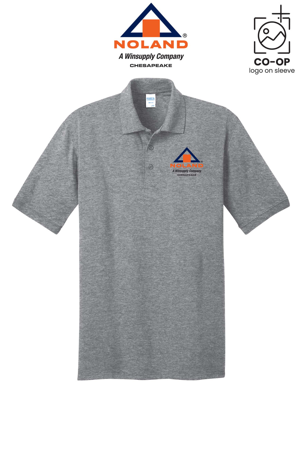Port & Co™ Core Blend Jersey Knit Polo - Noland Company Chesapeake