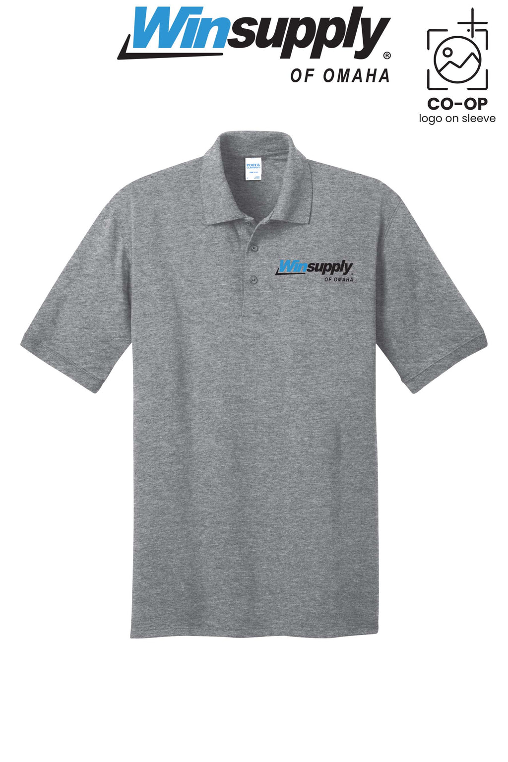 Port & Co™ Core Blend Jersey Knit Polo - Winsupply of Omaha