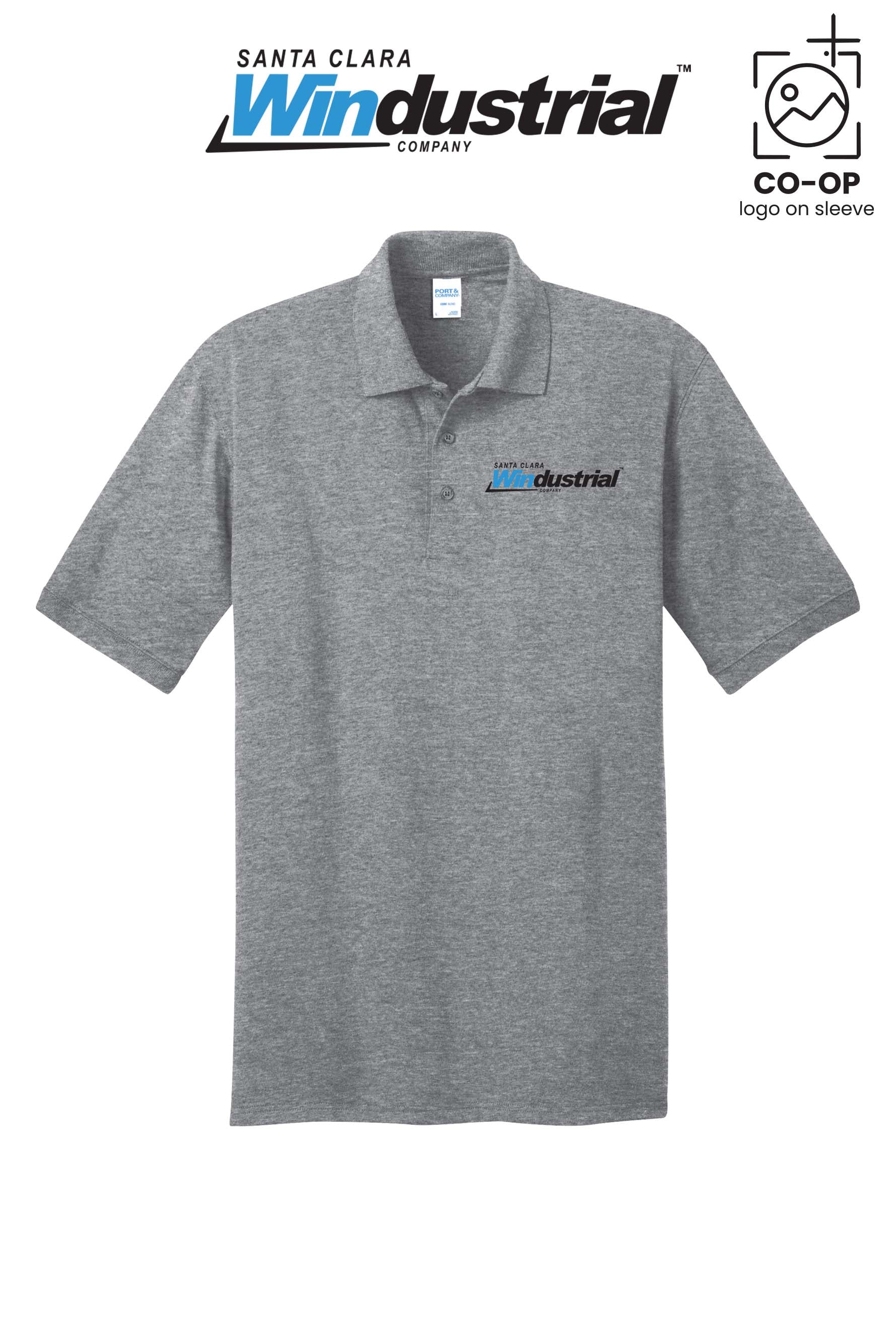 Port & Co™ Core Blend Jersey Knit Polo - Santa Clara Windustrial