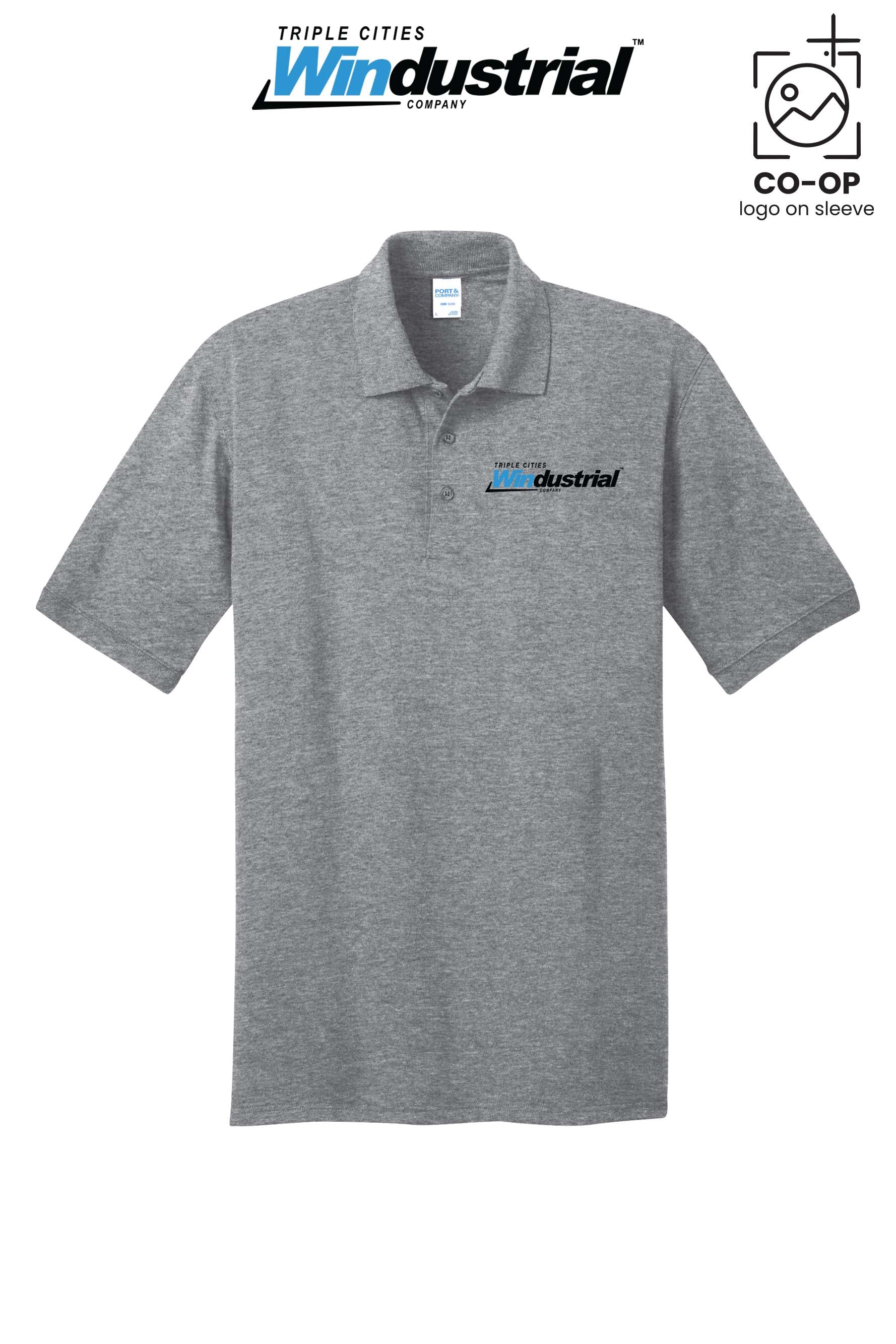 Port & Co™ Core Blend Jersey Knit Polo - Windustrial Triple Cities