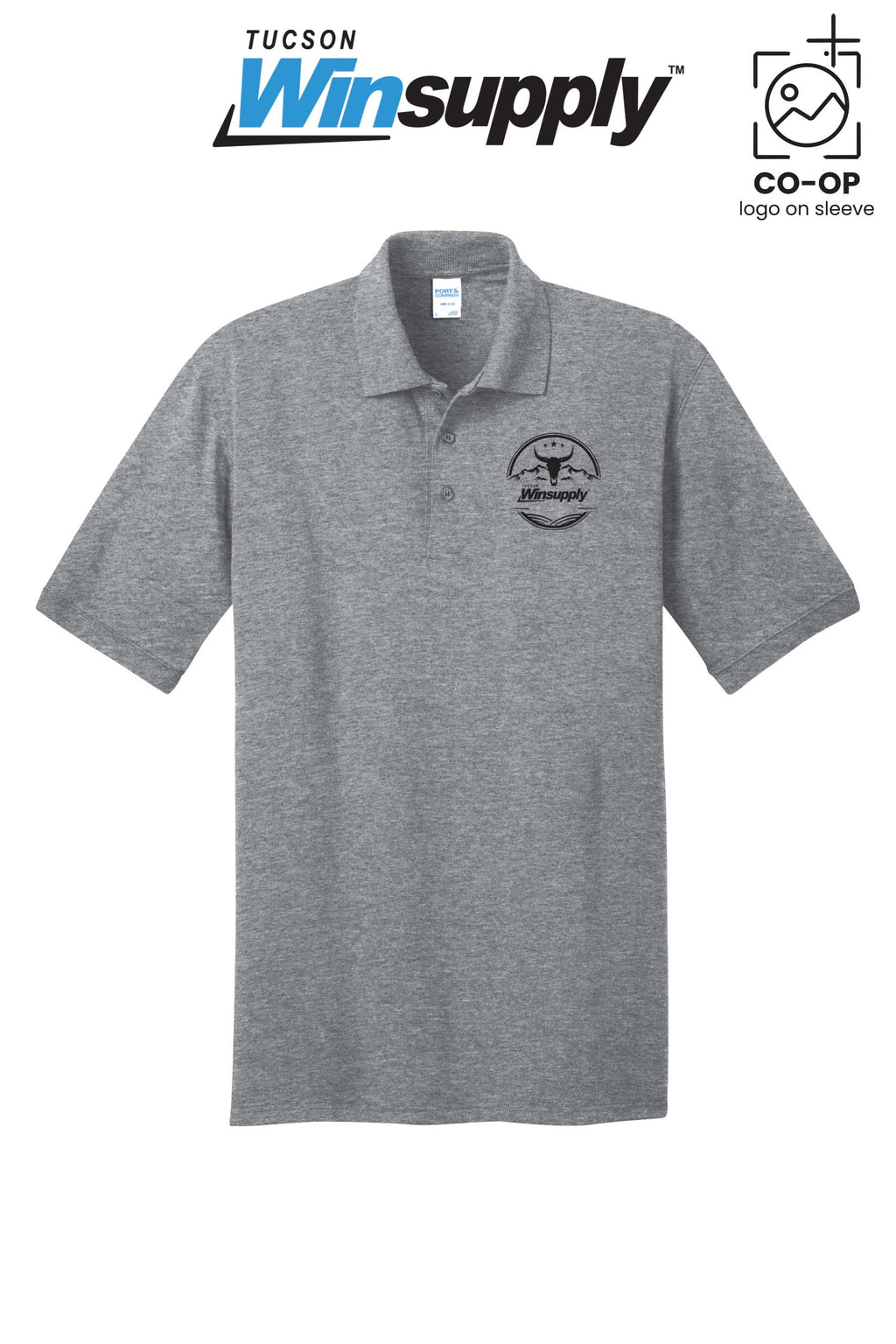 Port & Co™ Core Blend Jersey Knit Polo - Winsupply Tucson AZ