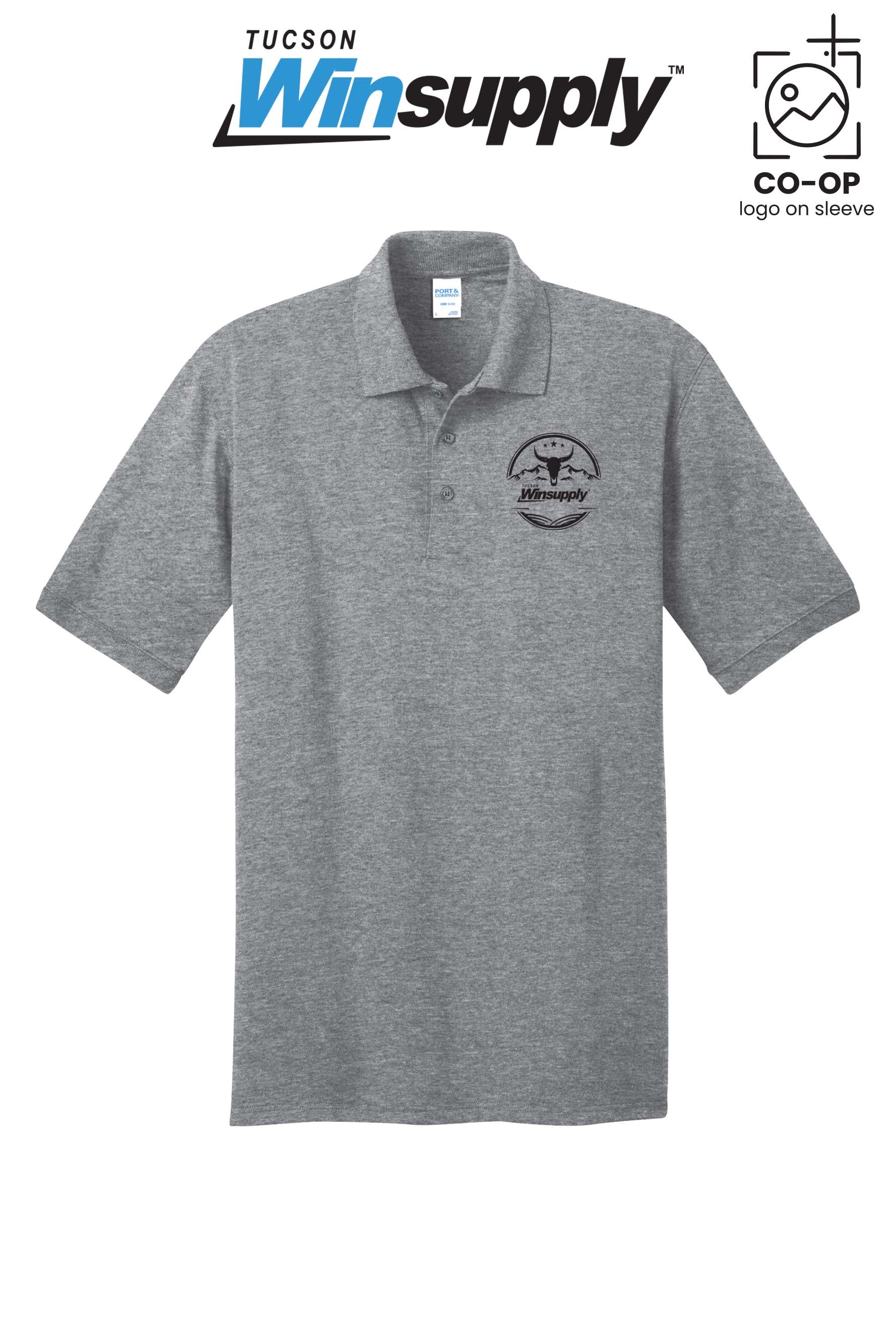 Port & Co™ Core Blend Jersey Knit Polo - Winsupply Tucson AZ