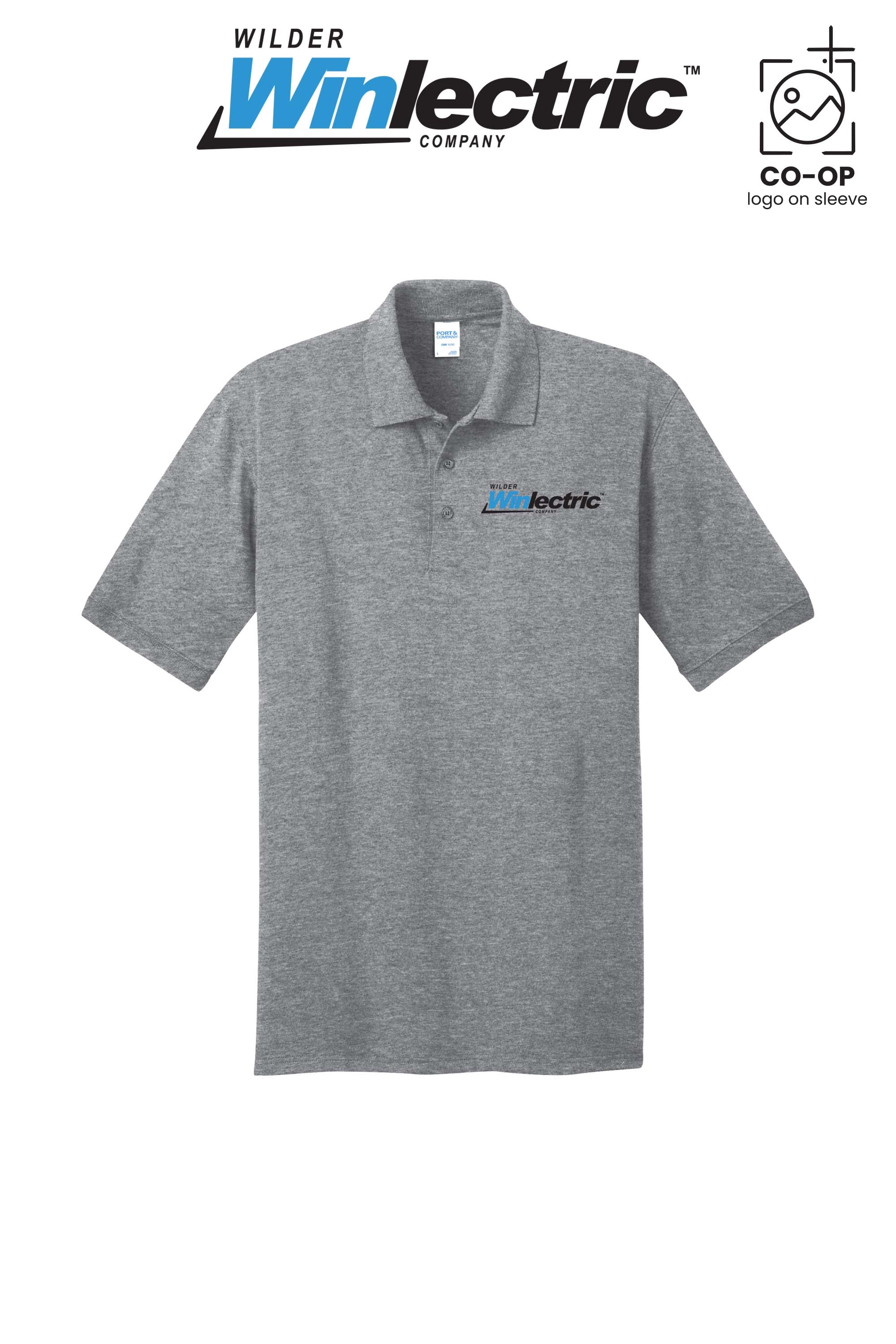 Port & Co™ Core Blend Jersey Knit Polo - Wilder Winlectric