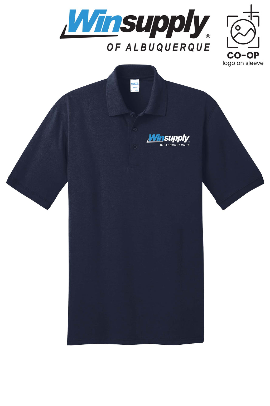 Port & Co™ Core Blend Jersey Knit Polo - Winsupply of Albuquerque
