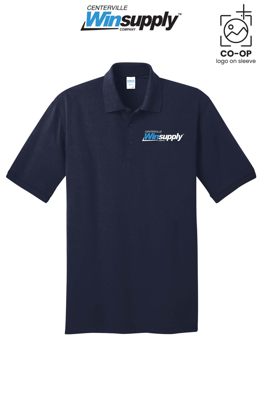 Port & Co™ Core Blend Jersey Knit Polo - Winsupply Centerville OH