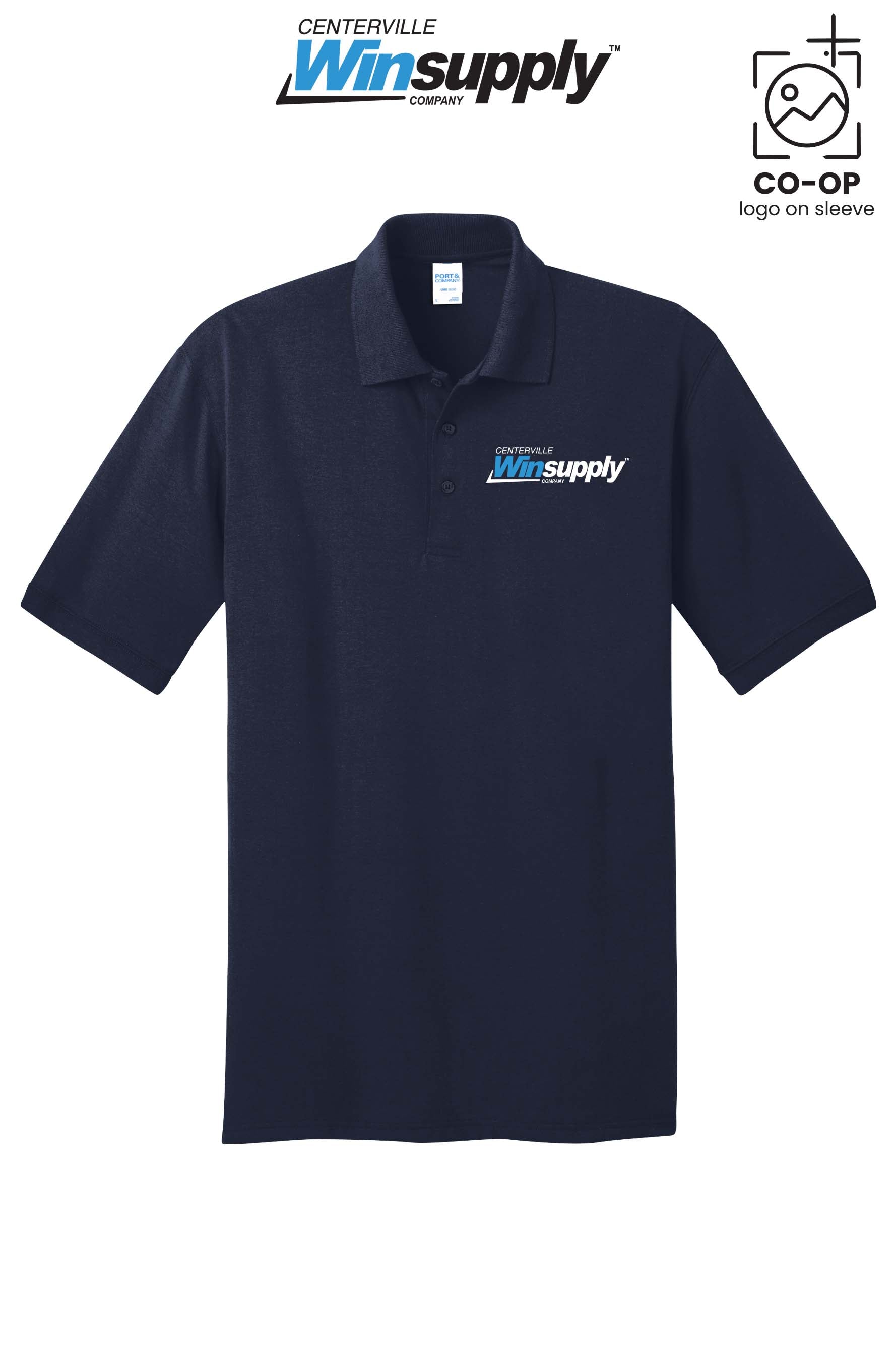 Port & Co™ Core Blend Jersey Knit Polo - Winsupply Centerville OH