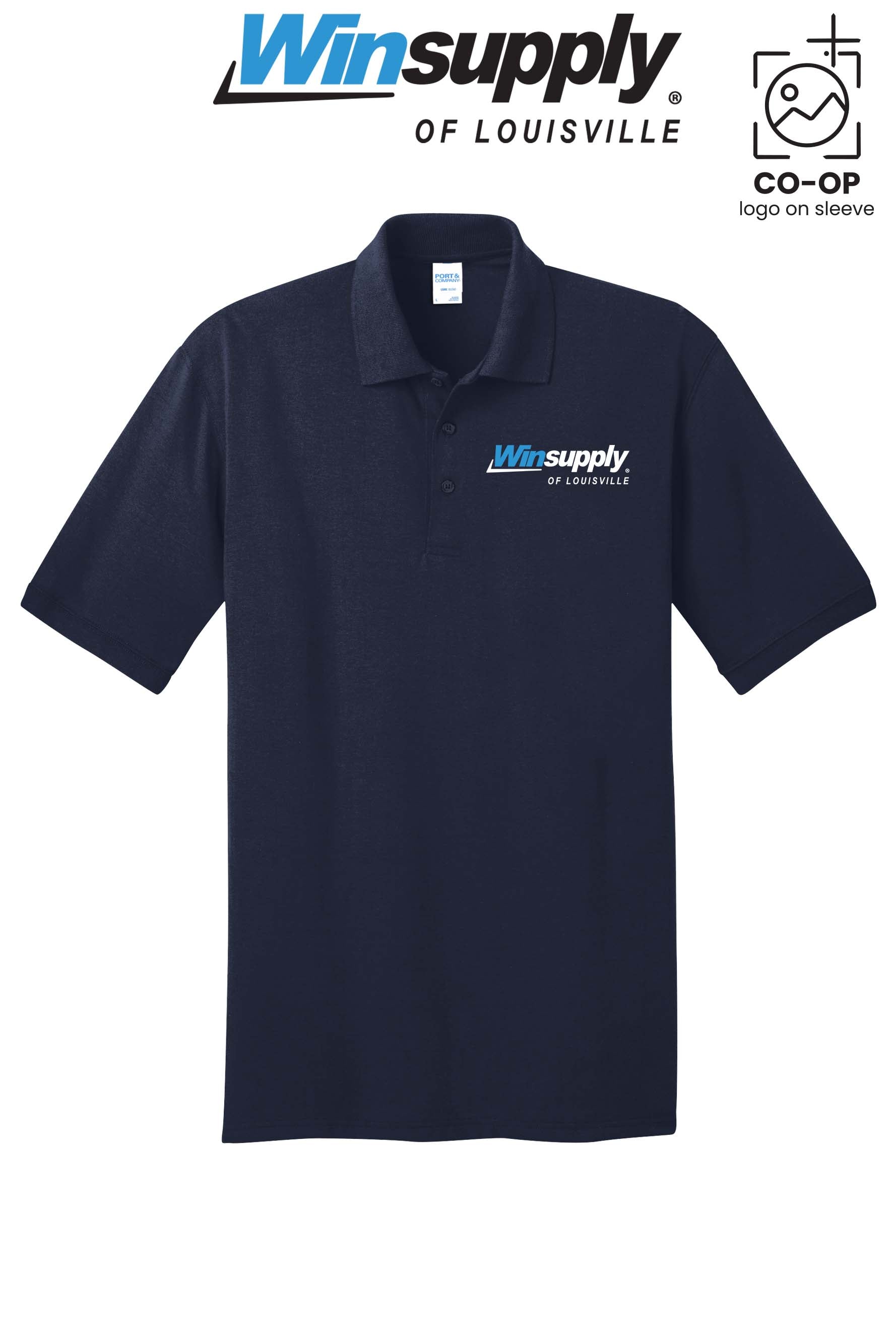 Port & Co™ Core Blend Jersey Knit Polo - Winsupply of Louisville KY