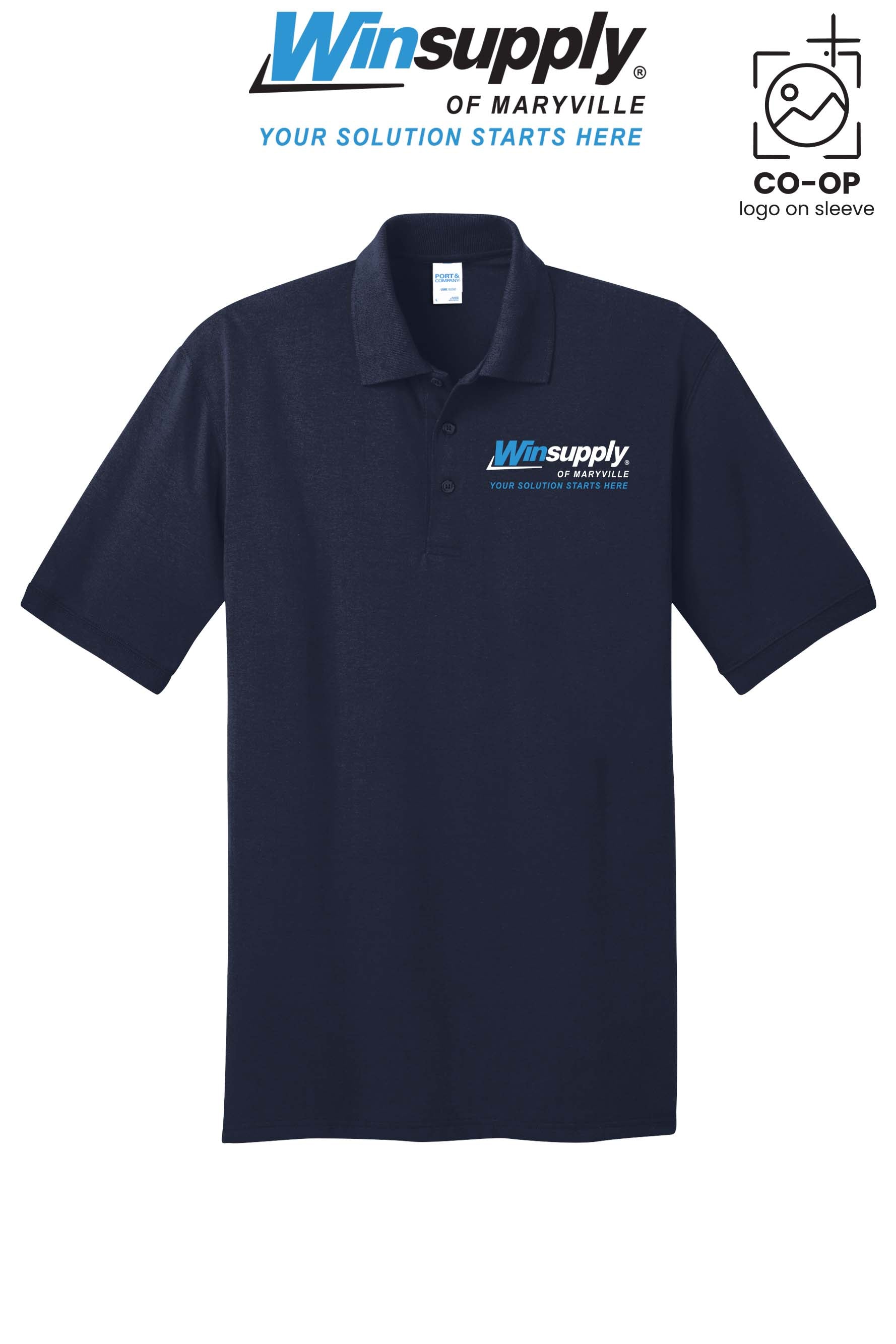 Port & Co™ Core Blend Jersey Knit Polo - Winsupply of Maryville