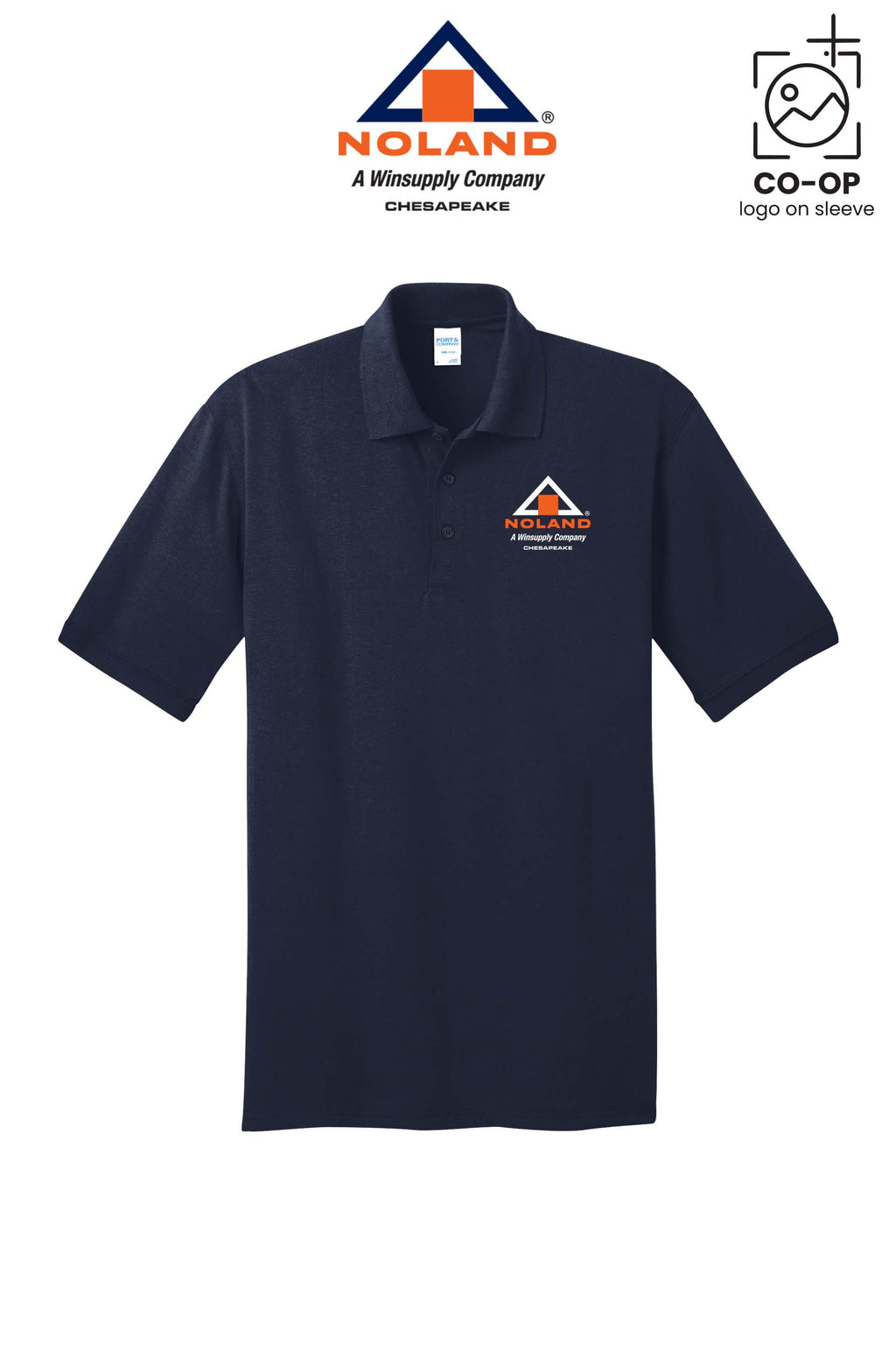 Port & Co™ Core Blend Jersey Knit Polo - Noland Company Chesapeake