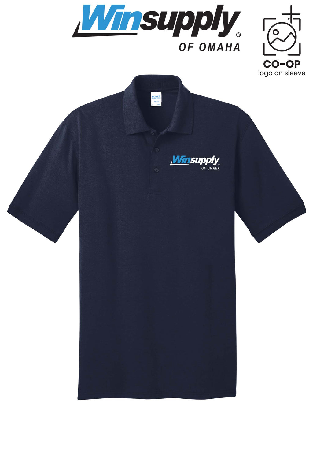 Port & Co™ Core Blend Jersey Knit Polo - Winsupply of Omaha