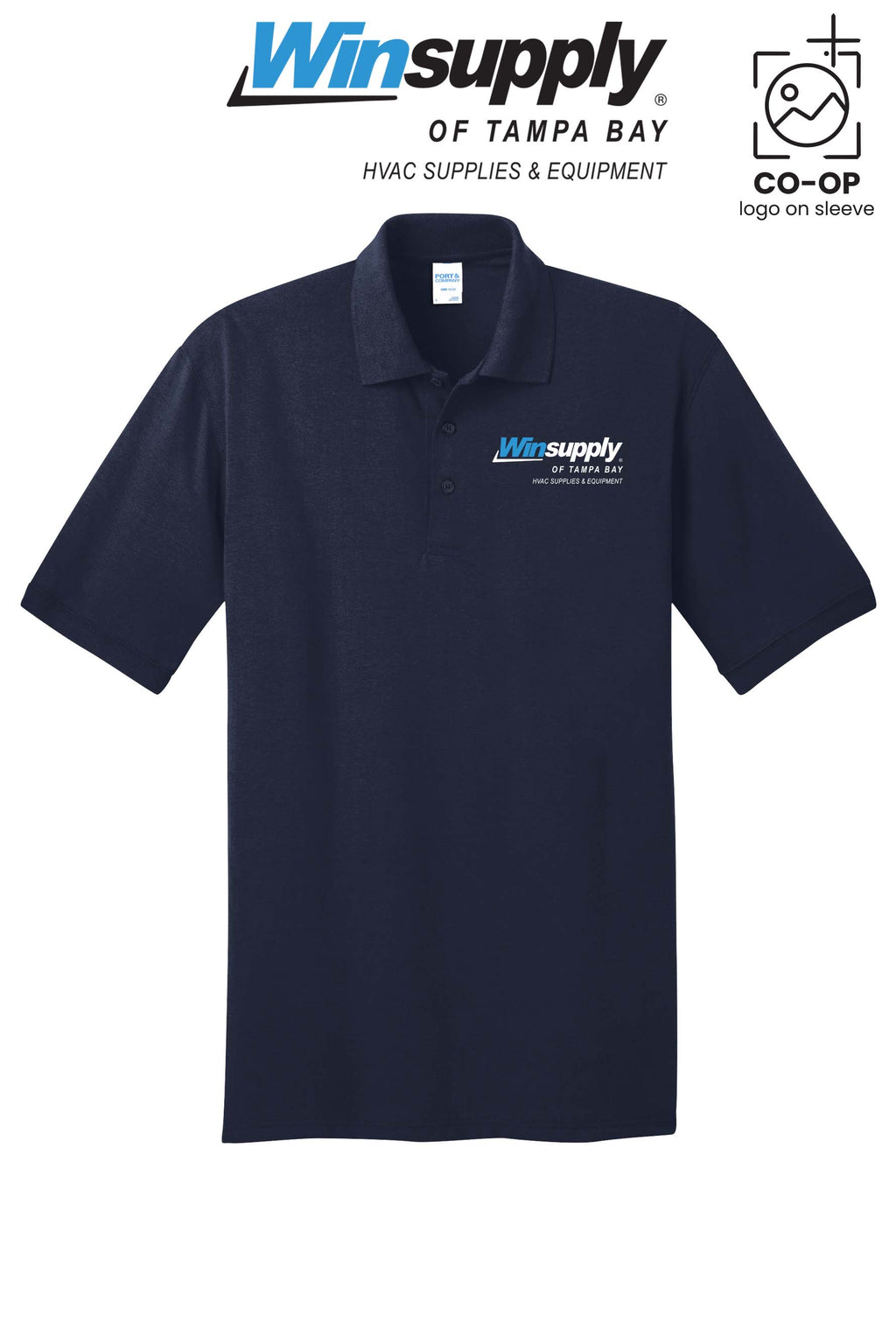 Port & Co™ Core Blend Jersey Knit Polo - Winsupply of Tampa Bay