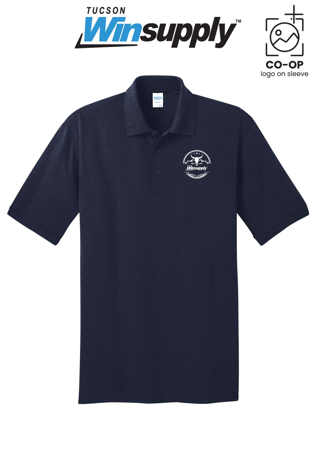 Port & Co™ Core Blend Jersey Knit Polo - Winsupply Tucson AZ