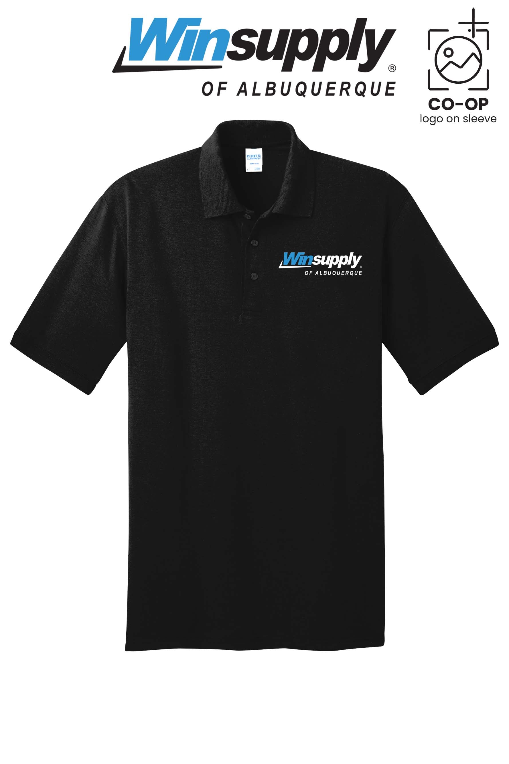 Port & Co™ Core Blend Jersey Knit Polo - Winsupply of Albuquerque