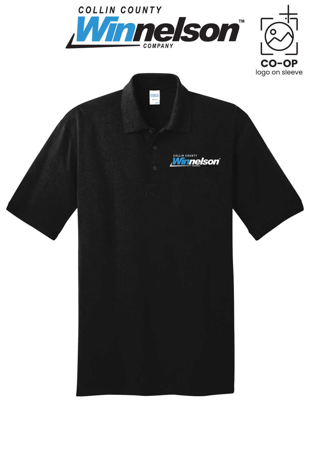 Port & Co™ Core Blend Jersey Knit Polo - Collin County Winnelson