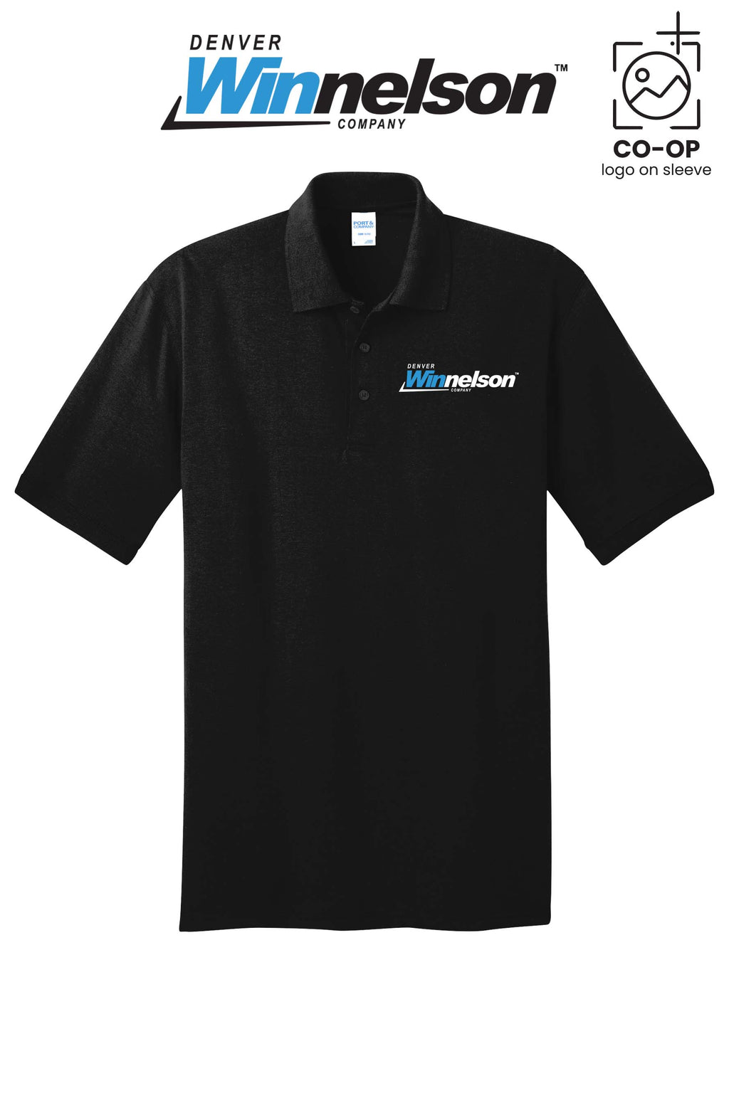 Port & Co™ Core Blend Jersey Knit Polo - Denver Winnelson