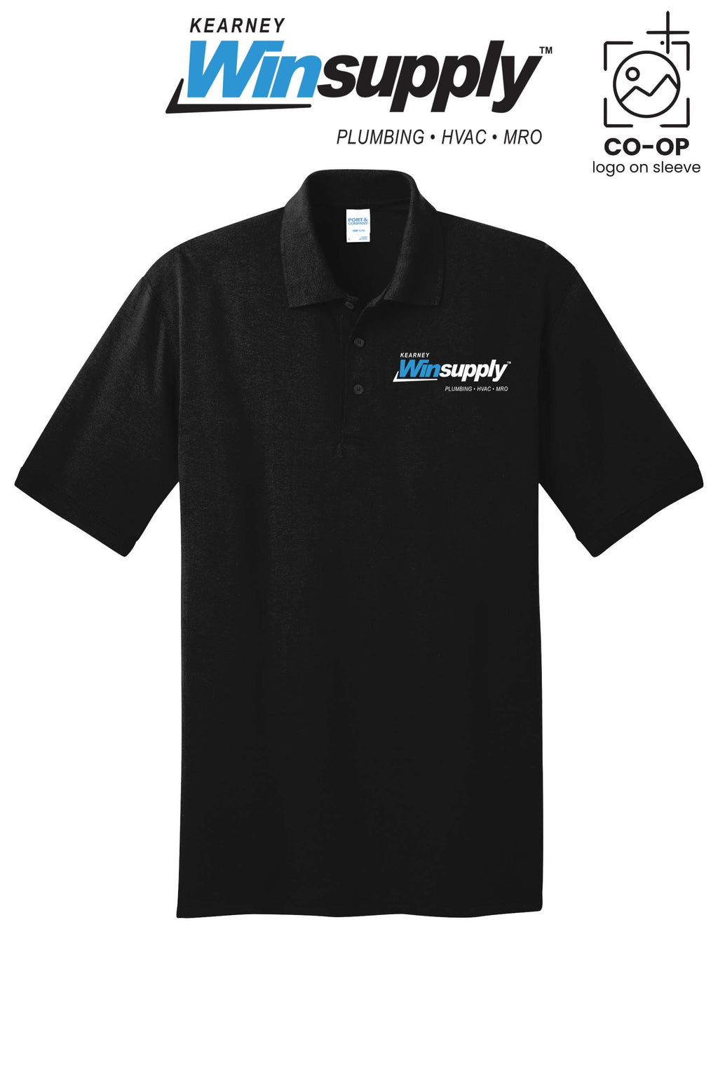 Port & Co™ Core Blend Jersey Knit Polo - Kearney Winsupply