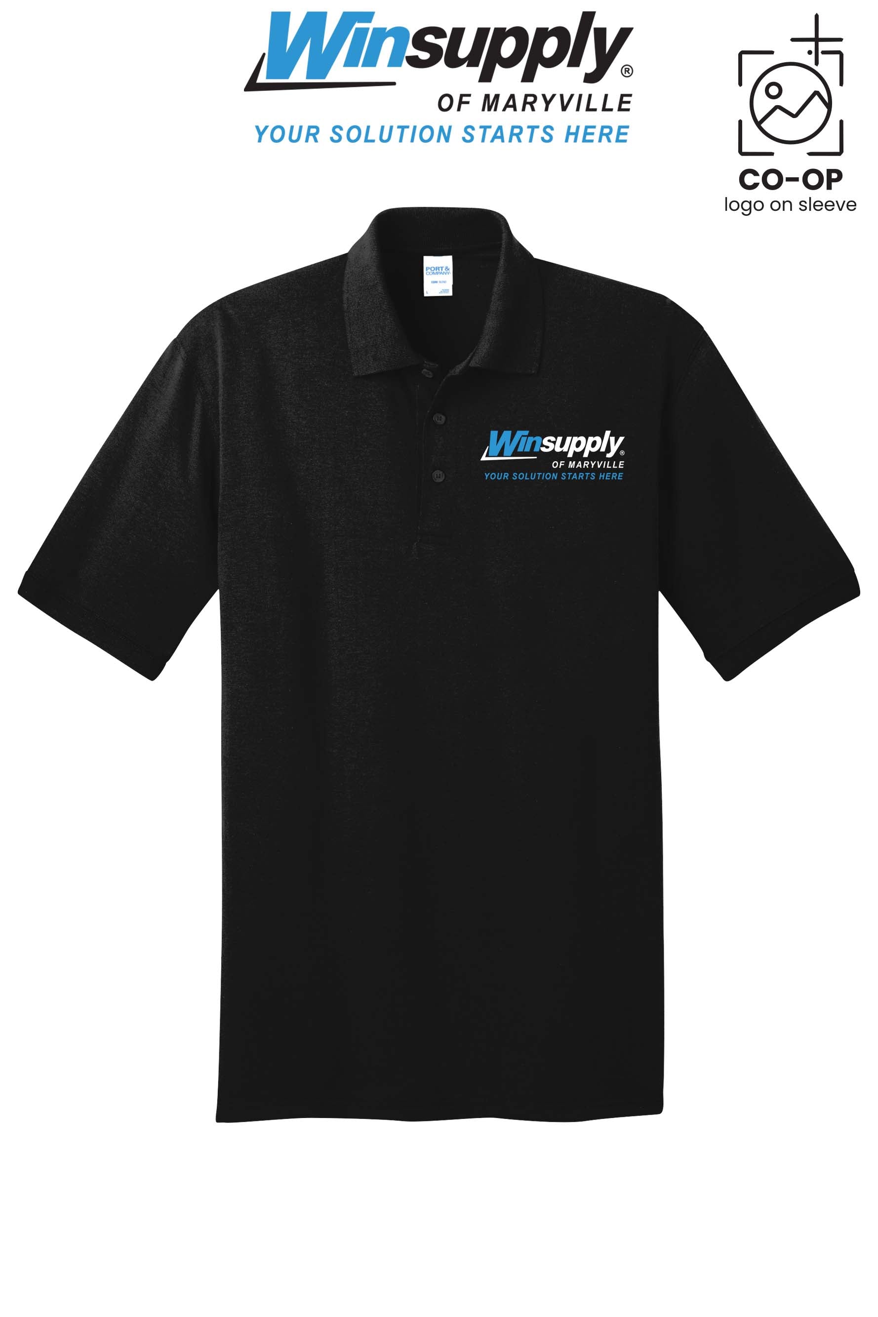 Port & Co™ Core Blend Jersey Knit Polo - Winsupply of Maryville