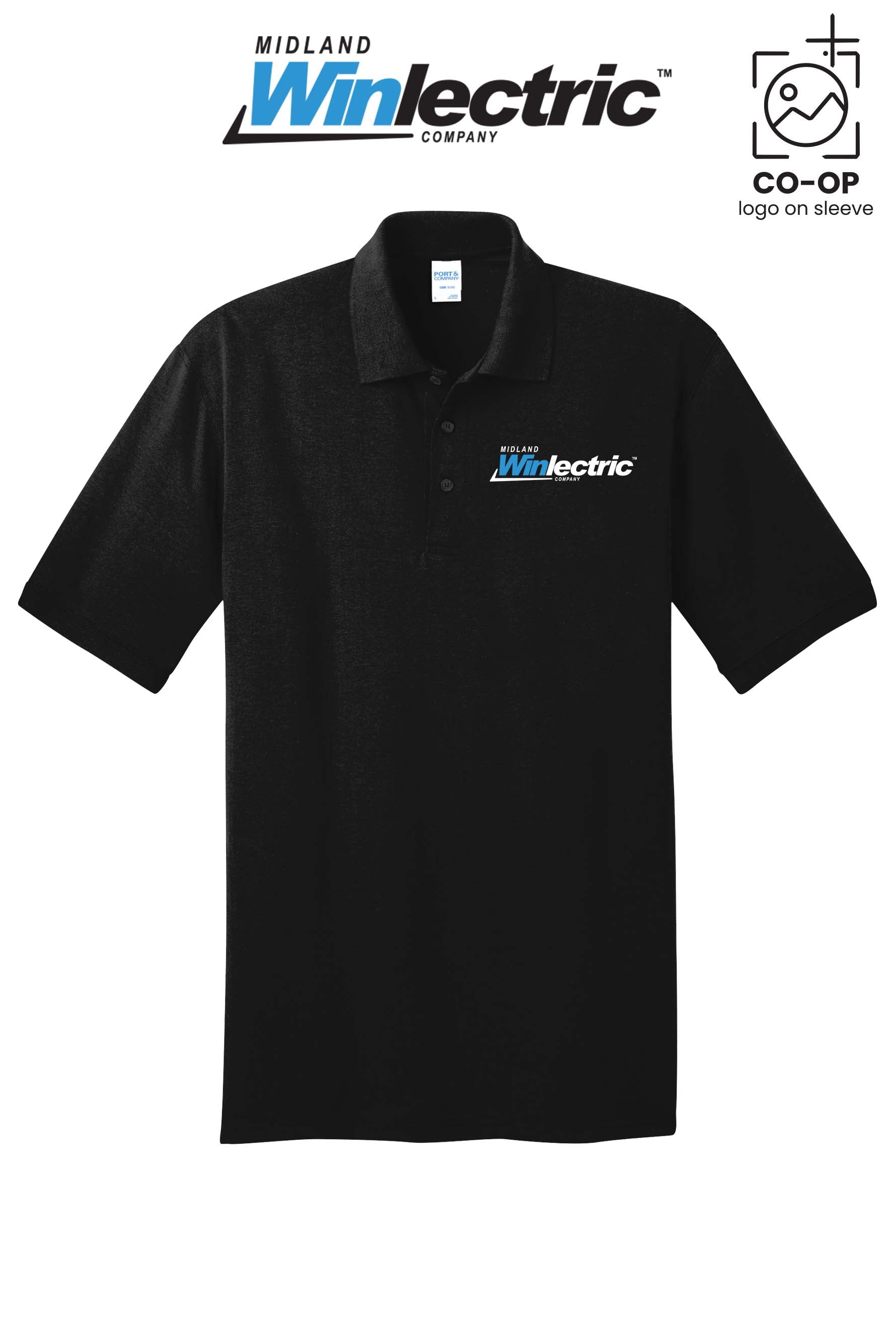 Port & Co™ Core Blend Jersey Knit Polo - Winlectric of Midland