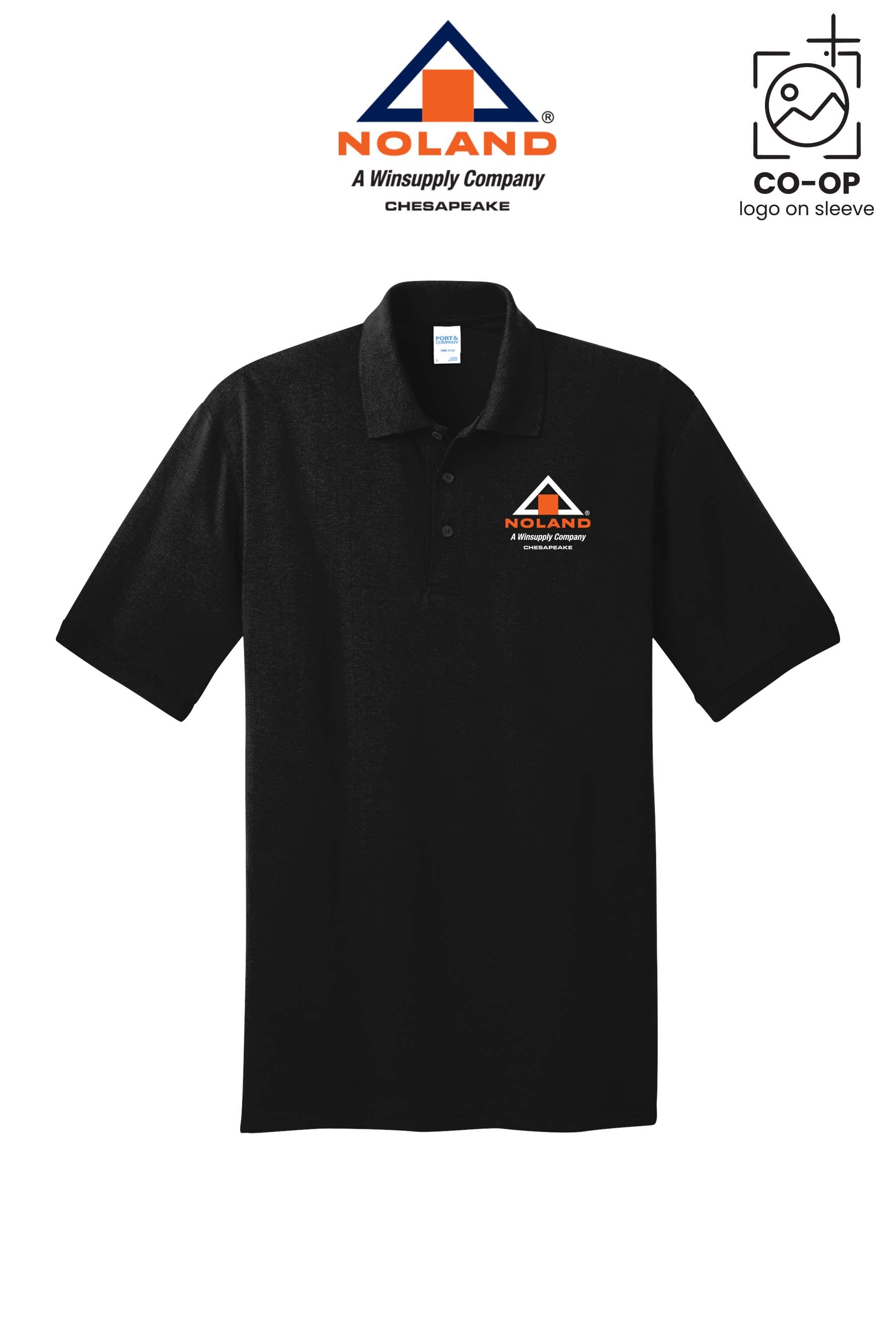 Port & Co™ Core Blend Jersey Knit Polo - Noland Company Chesapeake