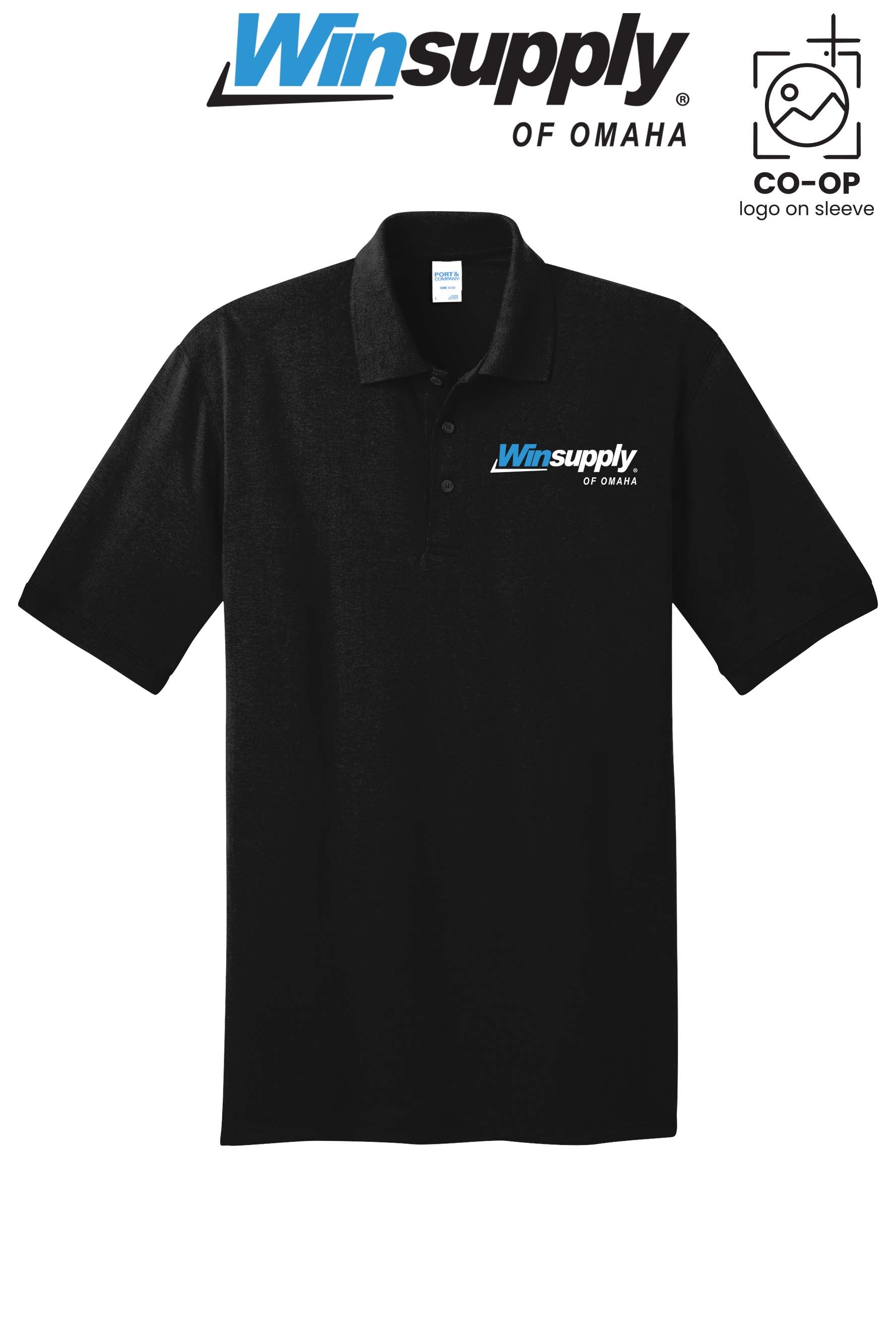 Port & Co™ Core Blend Jersey Knit Polo - Winsupply of Omaha
