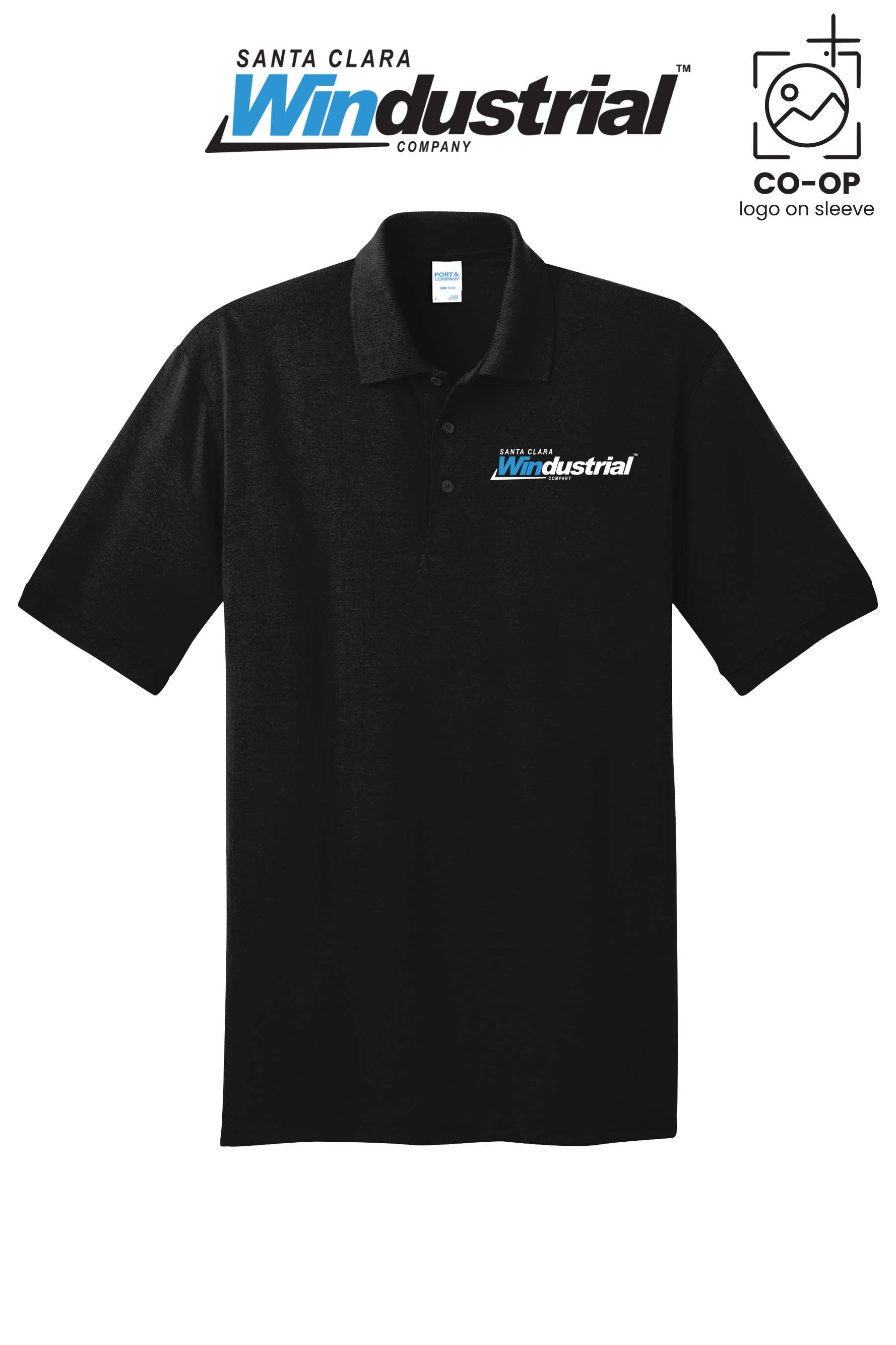 Port & Co™ Core Blend Jersey Knit Polo - Santa Clara Windustrial