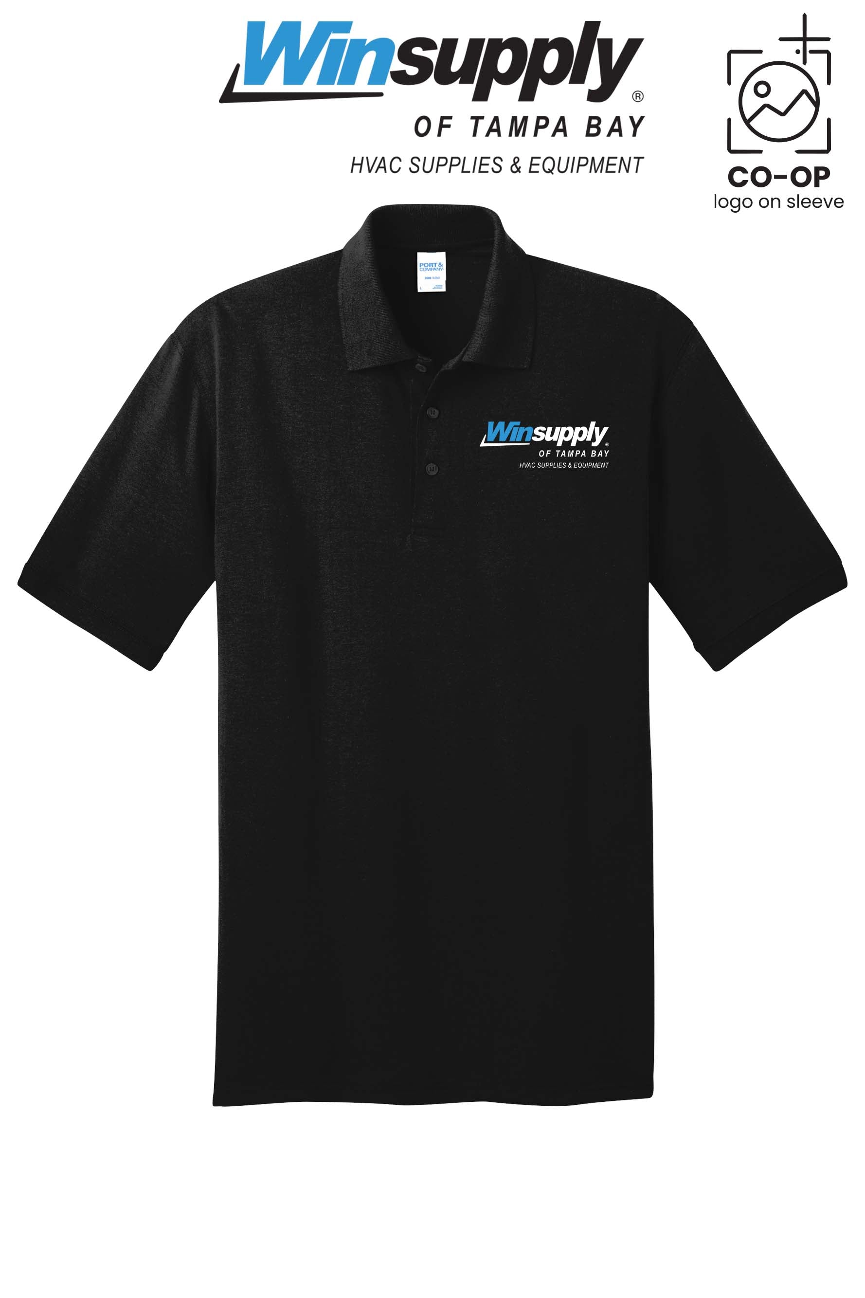 Port & Co™ Core Blend Jersey Knit Polo - Winsupply of Tampa Bay