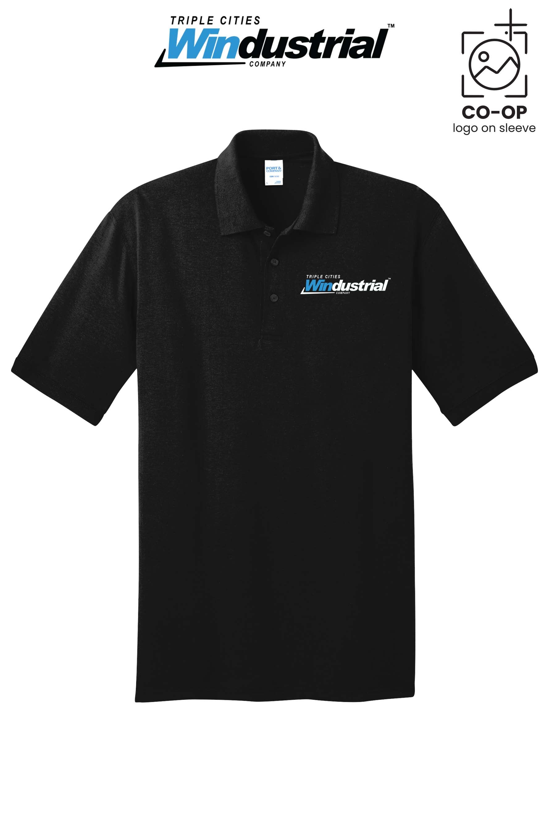 Port & Co™ Core Blend Jersey Knit Polo - Windustrial Triple Cities