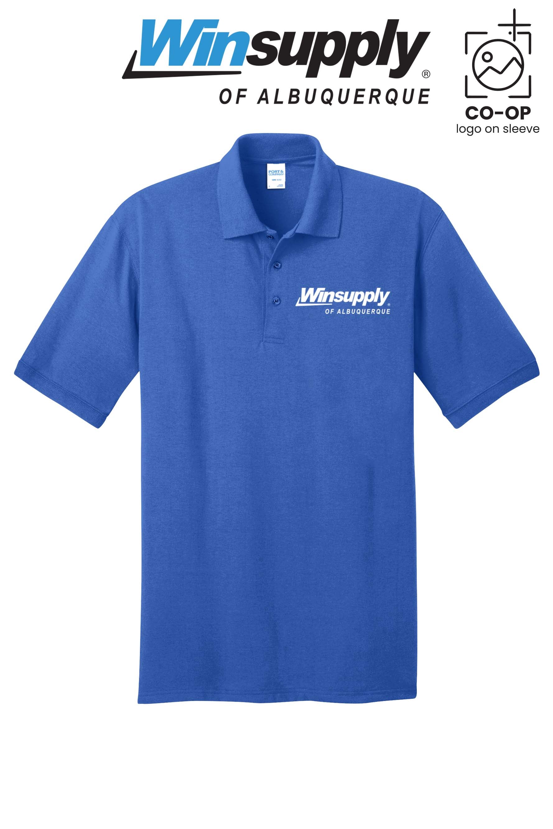 Port & Co™ Core Blend Jersey Knit Polo - Winsupply of Albuquerque