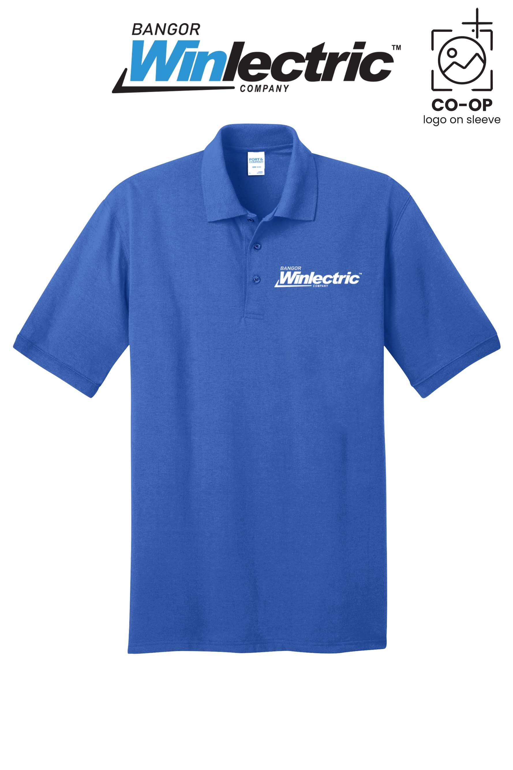 Port & Co™ Core Blend Jersey Knit Polo - Winlectric Bangor