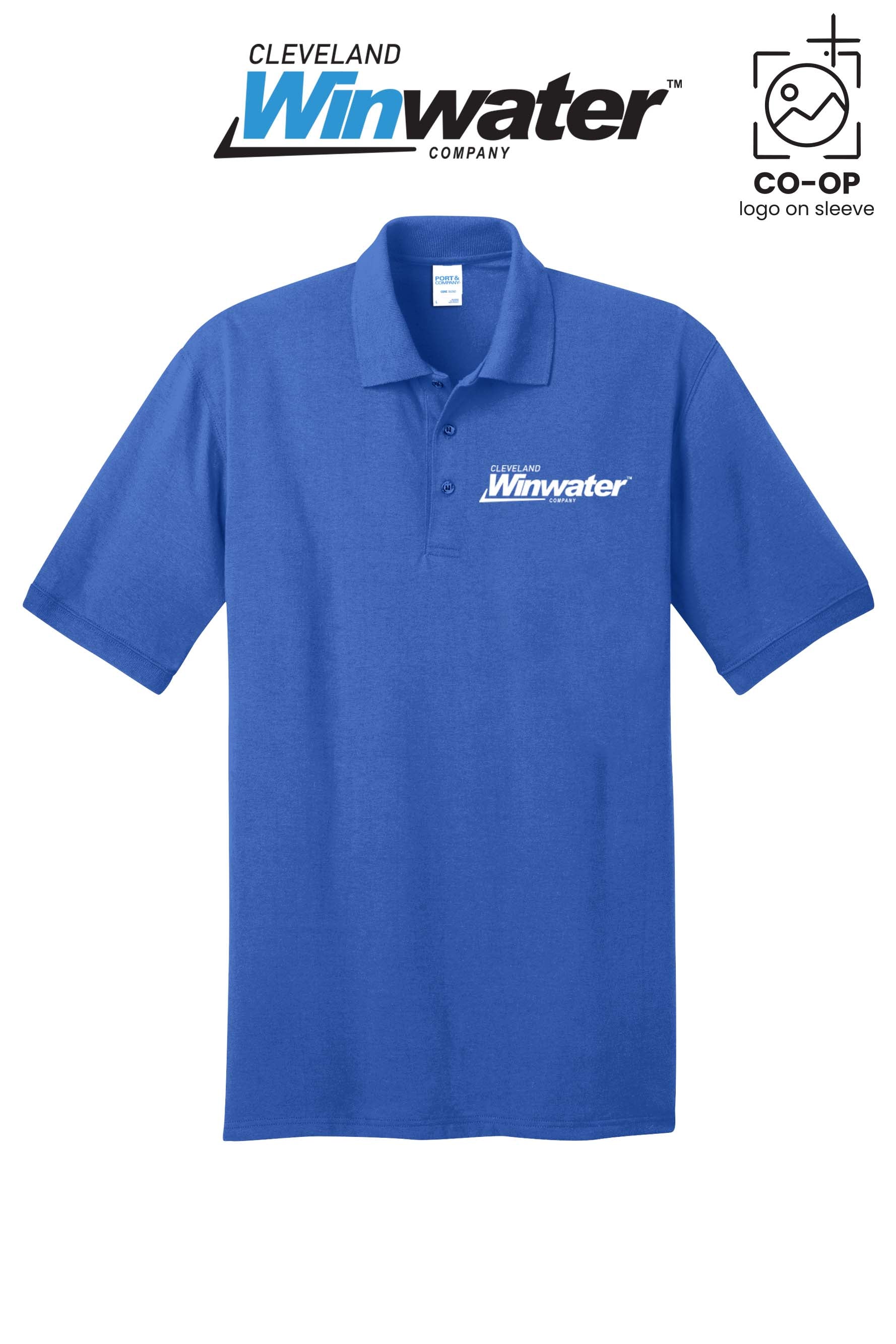 Port & Co™ Core Blend Jersey Knit Polo - Winwater of Cleveland