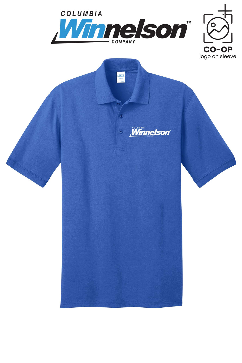 Port & Co™ Core Blend Jersey Knit Polo - Columbia MO Winnelson