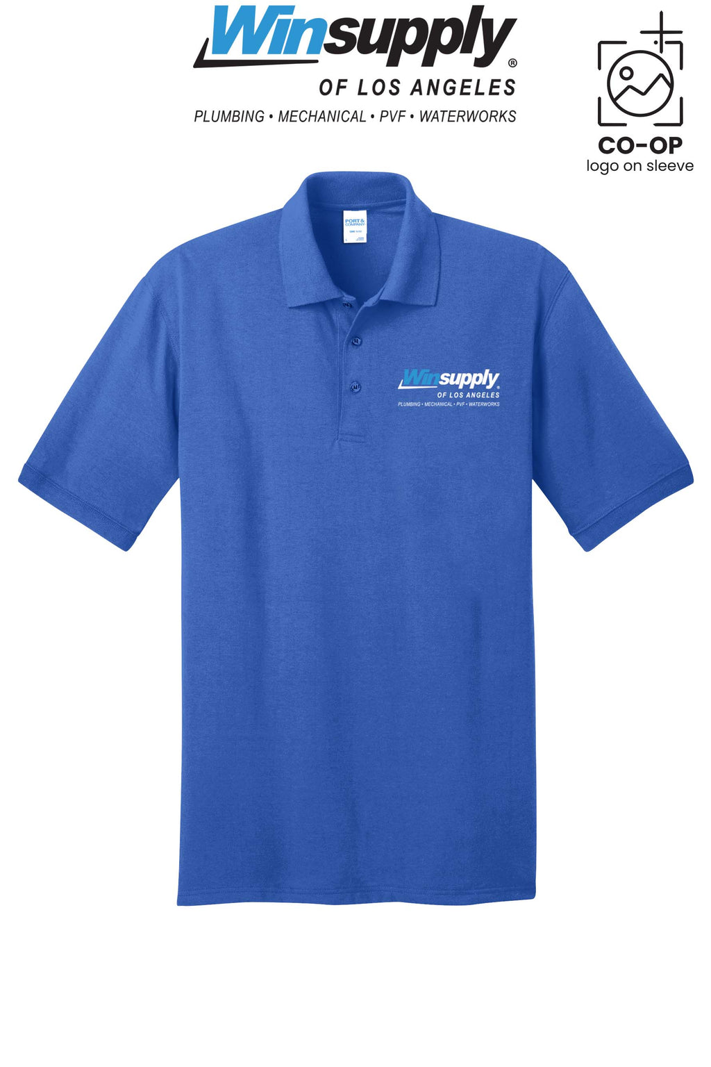 Port & Co™ Core Blend Jersey Knit Polo - Winsupply of Los Angeles